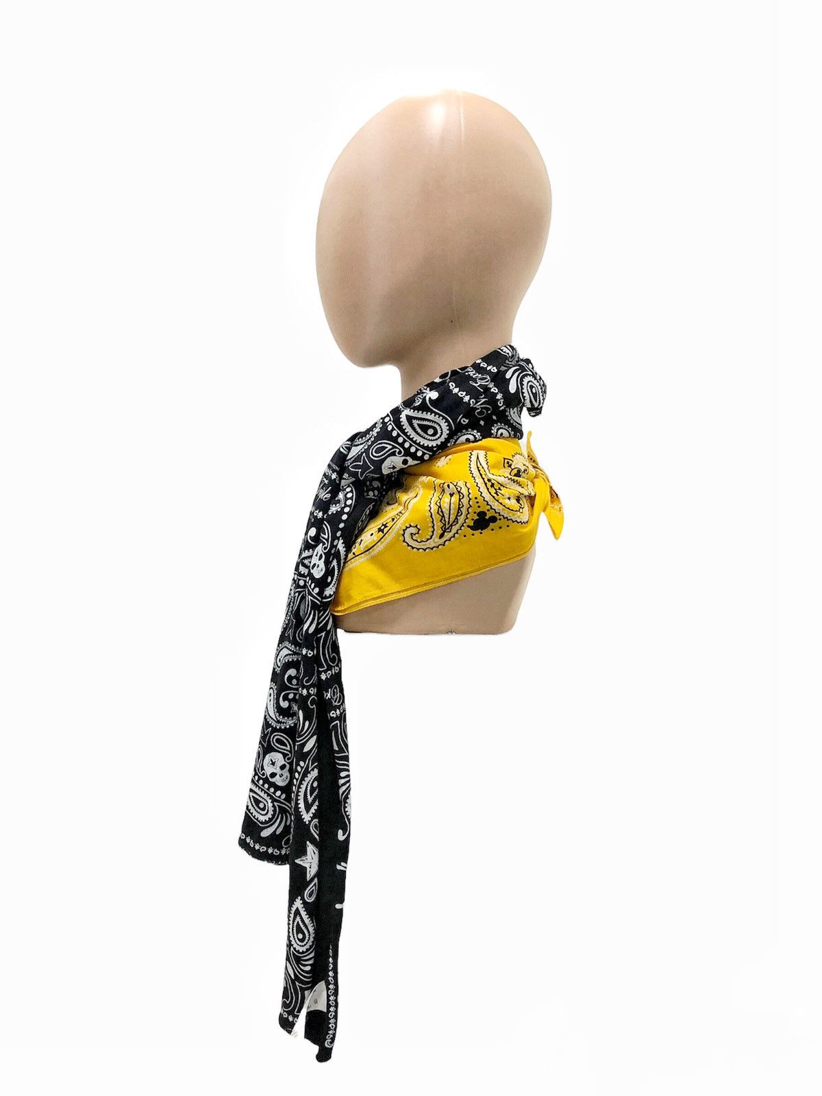 Japanese Brand RUSS-K x Triple Crowns Creation bandana jrock fashion Size ONE SIZE - 7 Thumbnail