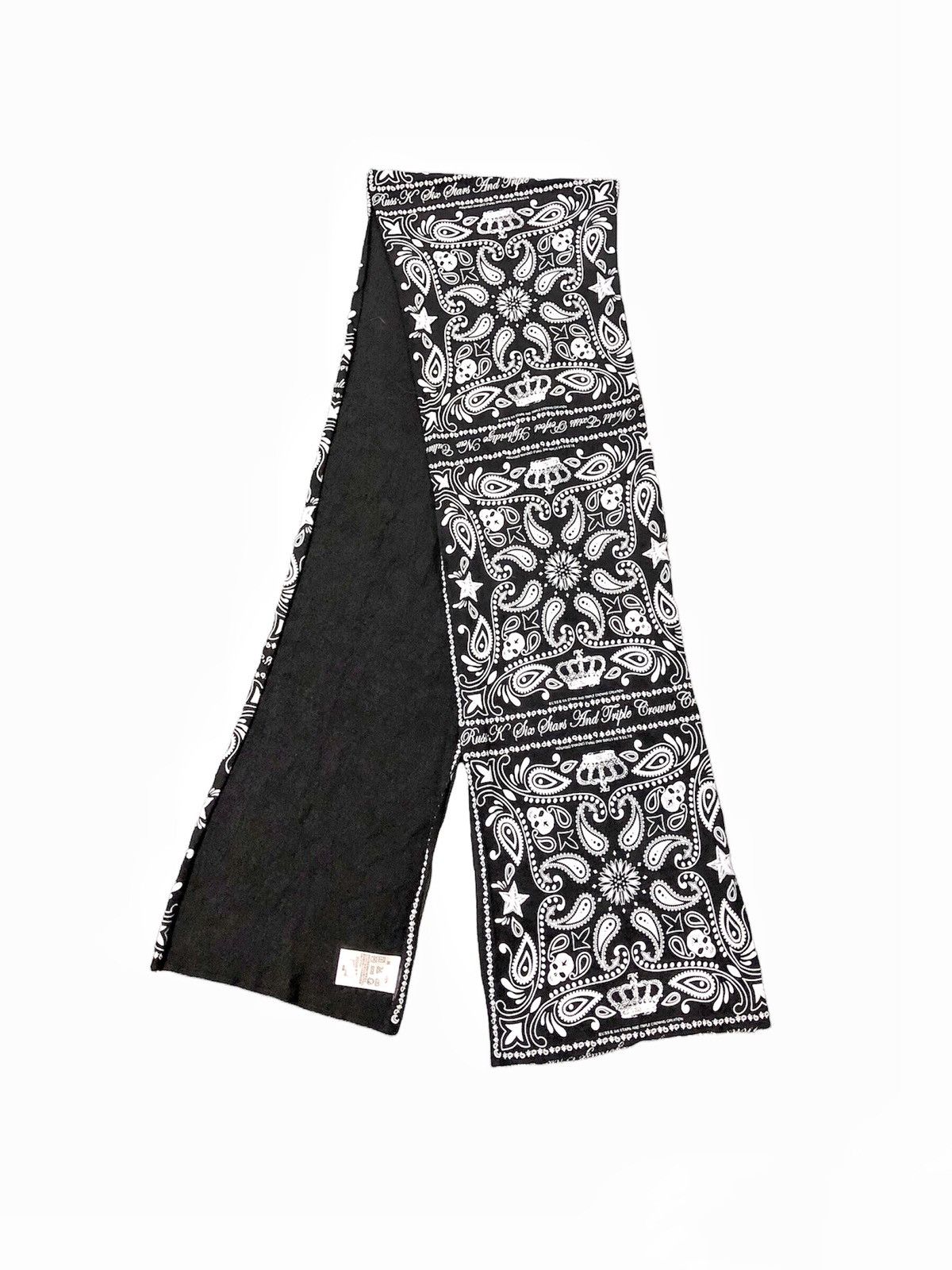 Japanese Brand RUSS-K x Triple Crowns Creation bandana jrock fashion Size ONE SIZE - 4 Thumbnail