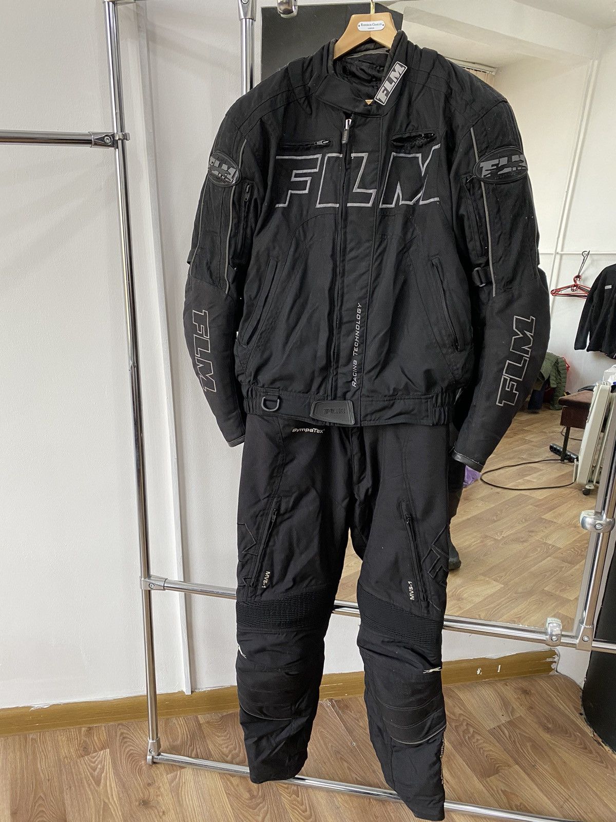 Japanese Brand FTL Real Motorcycle Protect Cordura Jacket and Pants Size US 33 - 1 Thumbnail