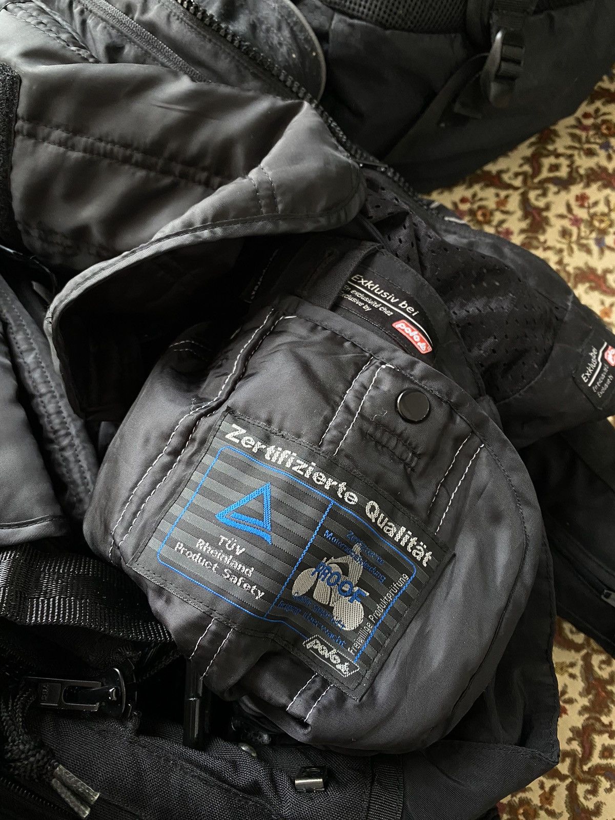 Japanese Brand FTL Real Motorcycle Protect Cordura Jacket and Pants Size US 33 - 19 Thumbnail