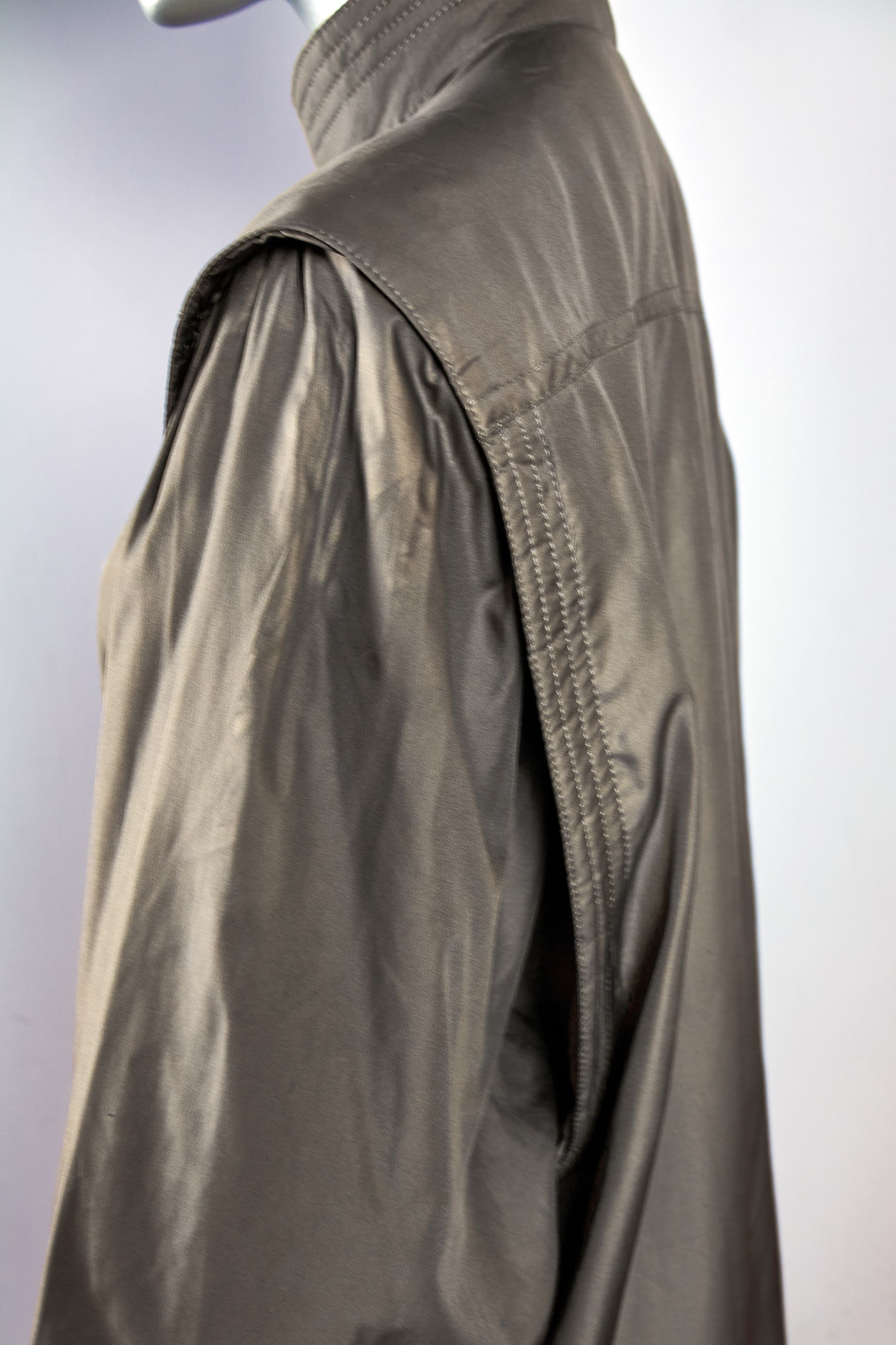 Vintage Claude Havrey Paris vintage women's trench coat Size XL / US 12-14 / IT 48-50 - 10 Thumbnail