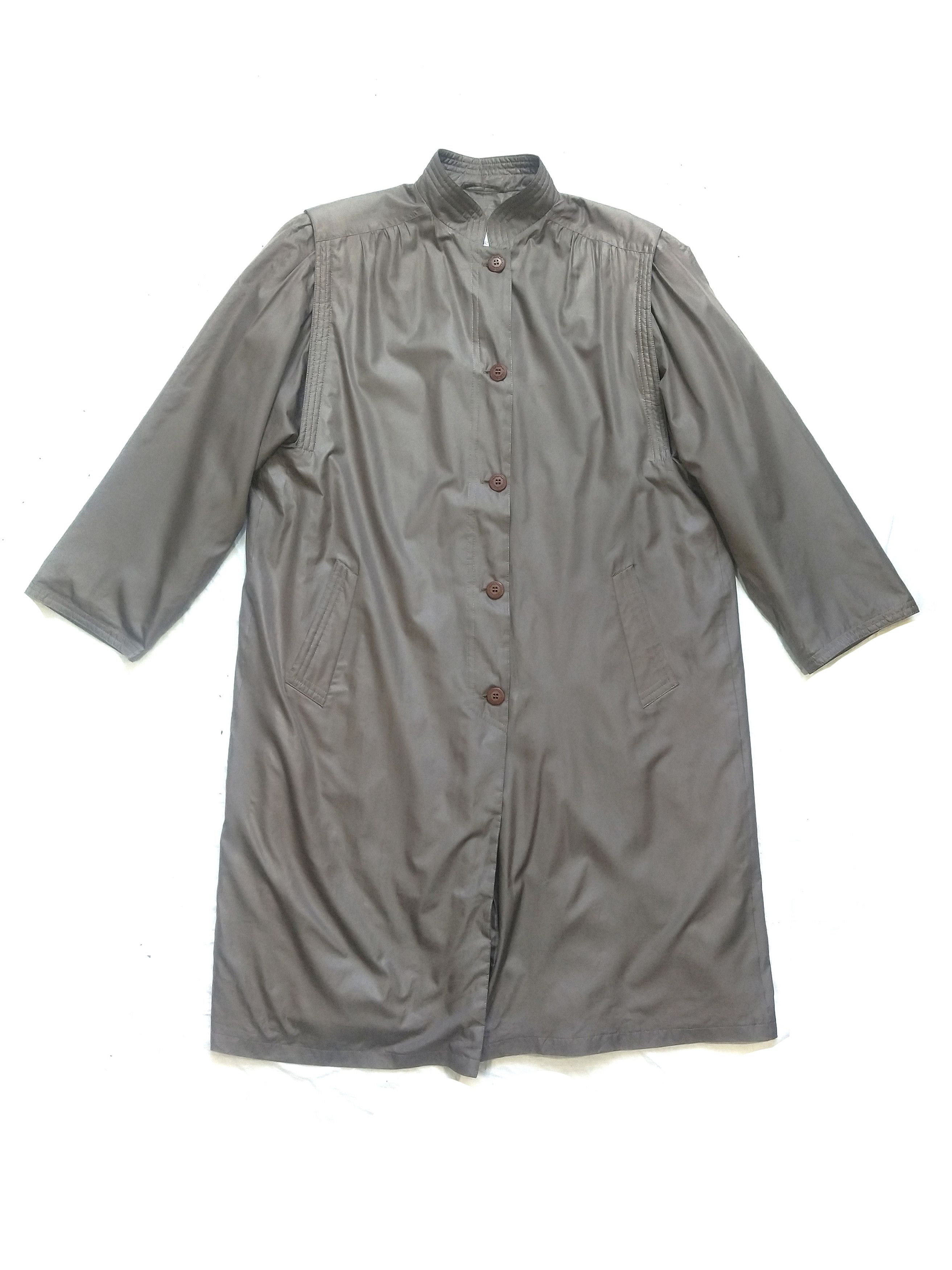 Vintage Claude Havrey Paris vintage women's trench coat Size XL / US 12-14 / IT 48-50 - 3 Thumbnail