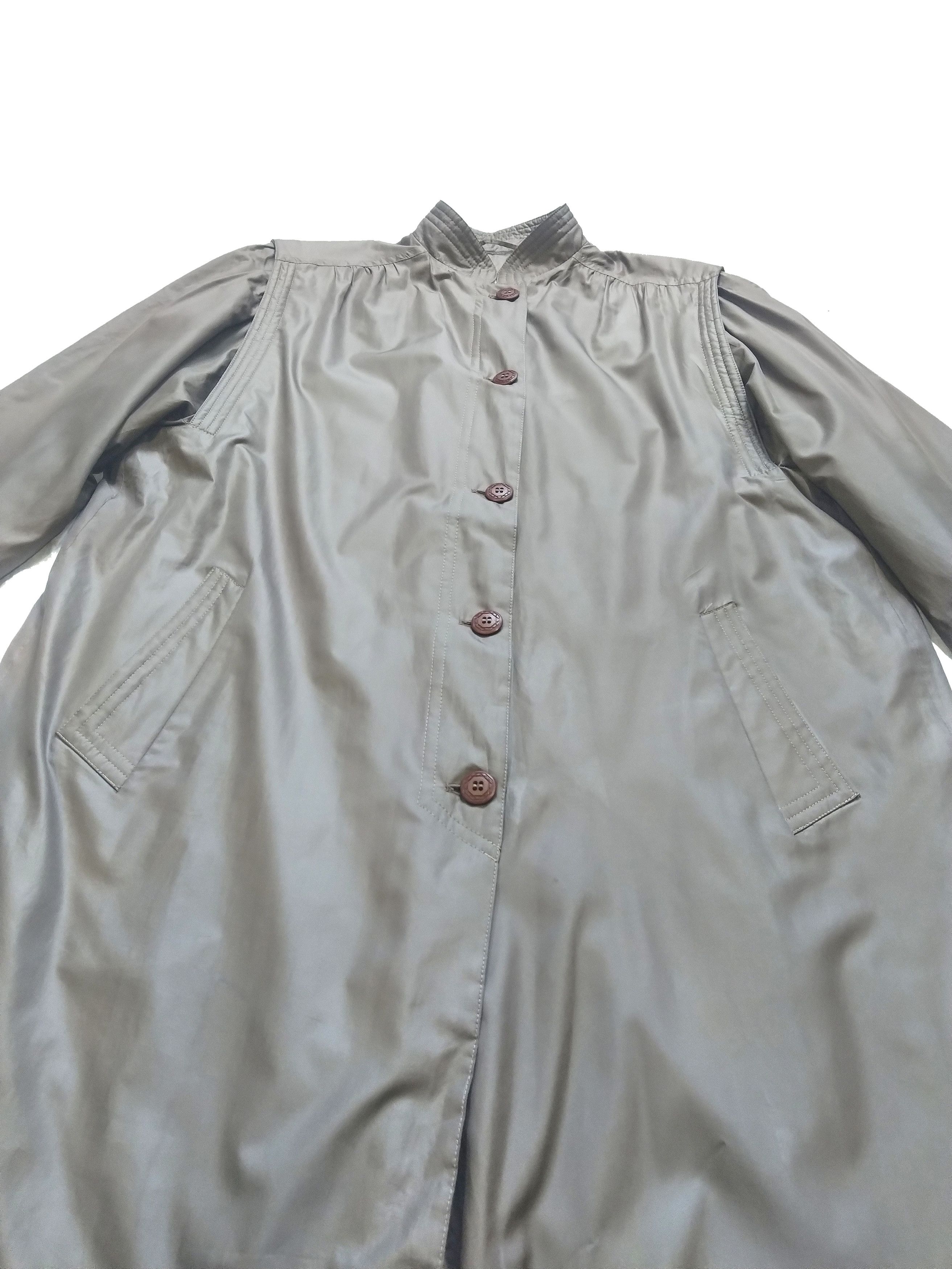 Vintage Claude Havrey Paris vintage women's trench coat Size XL / US 12-14 / IT 48-50 - 17 Thumbnail