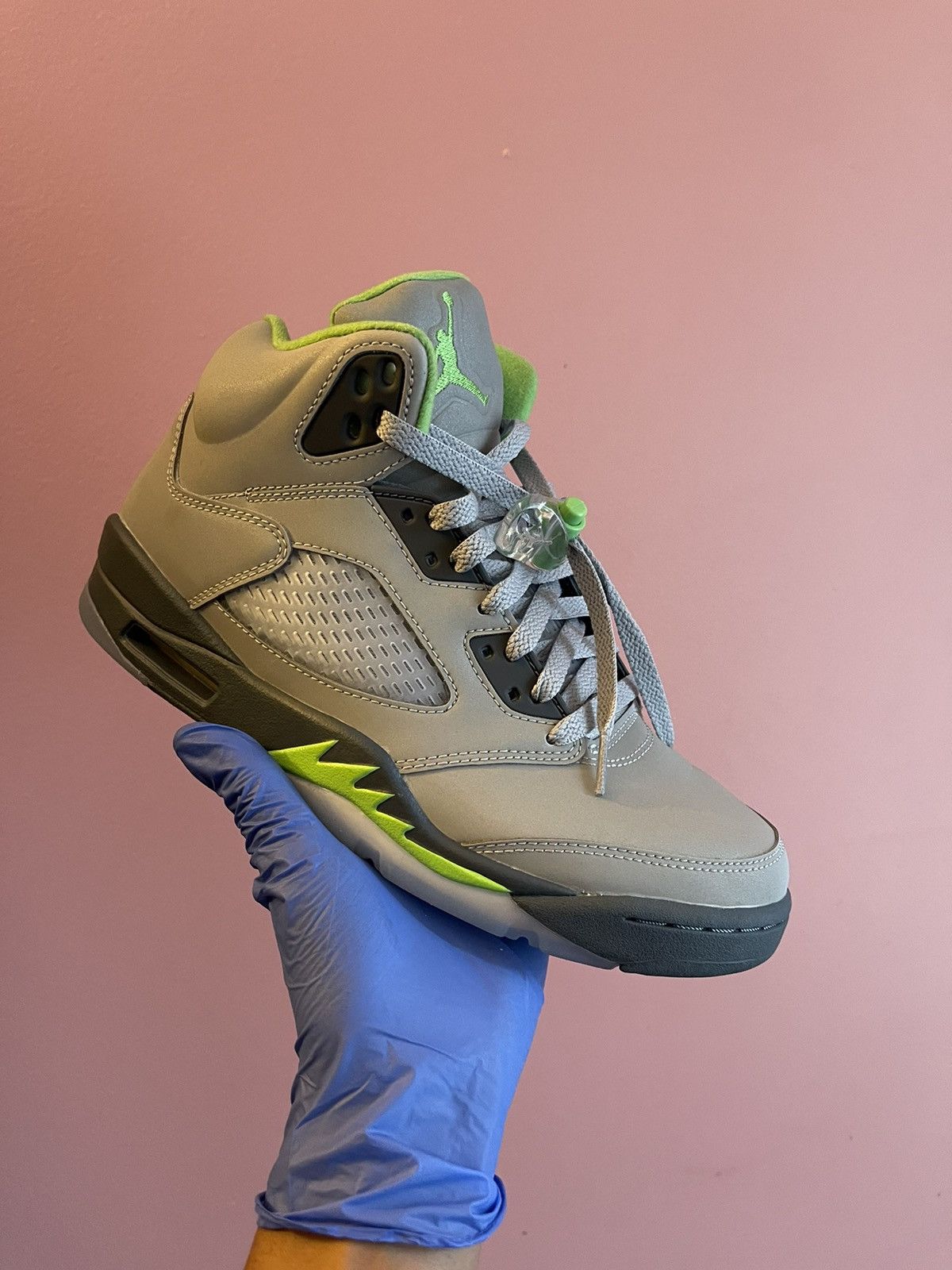 air jordan 5s green