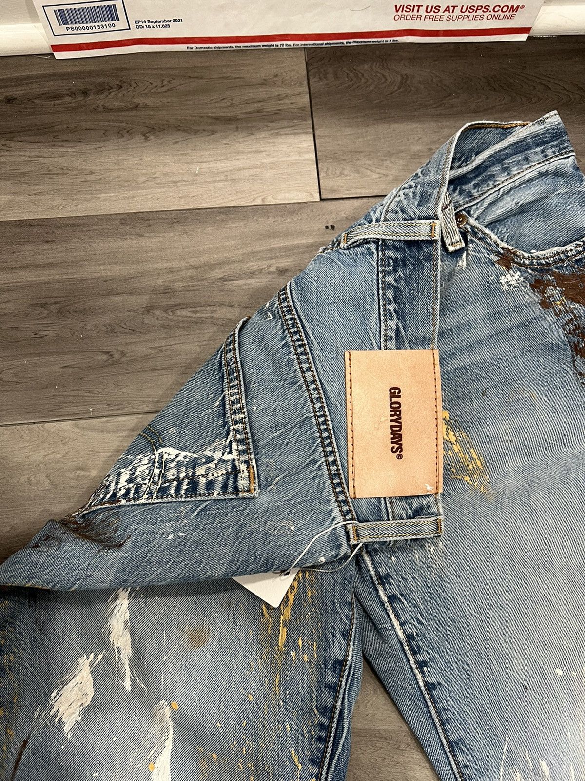 Levi's Custom 1/1 Paint Splatter Levi’s Denim Size US 29 - 5 Thumbnail