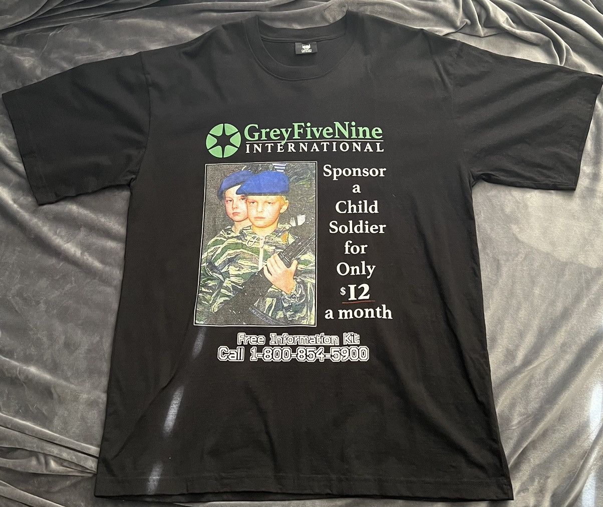 G59 records $uicideboy$ child soldier t-shirt black