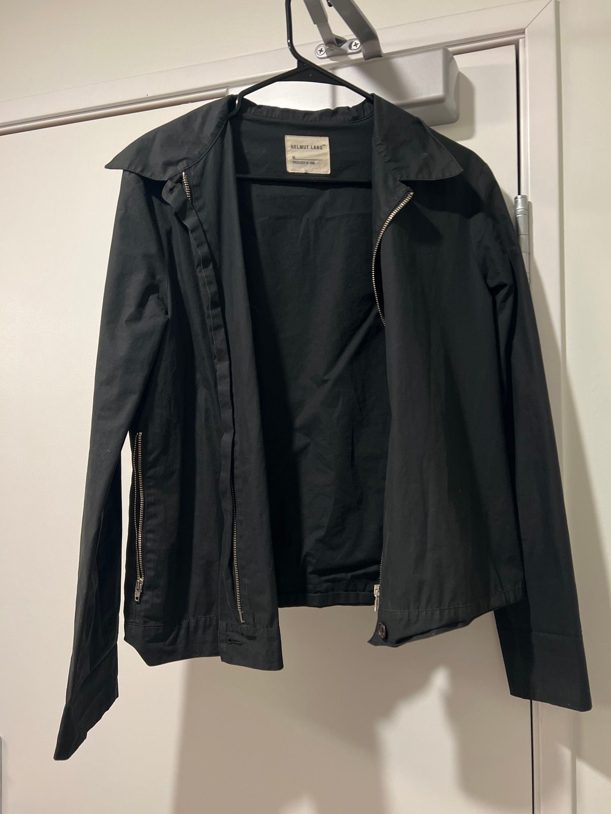 Pre-owned Helmut Lang X Vintage Helmut Lang Cotton Jacket In Black