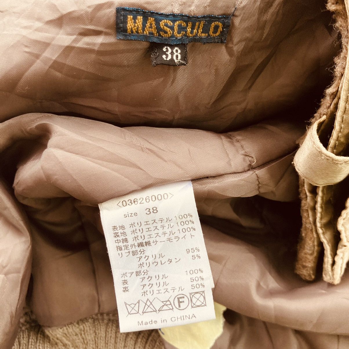 If Six Was Nine Masculo Army Bomber Jacket Size M / US 6-8 / IT 42-44 - 9 Thumbnail