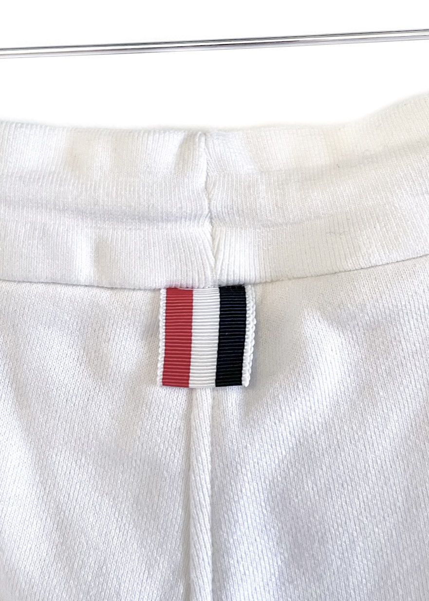 Thom Browne Thom Browne Ivory Burgundy Striped 4-Bar Track Pants Size 26" / US 2 / IT 38 - 7 Thumbnail