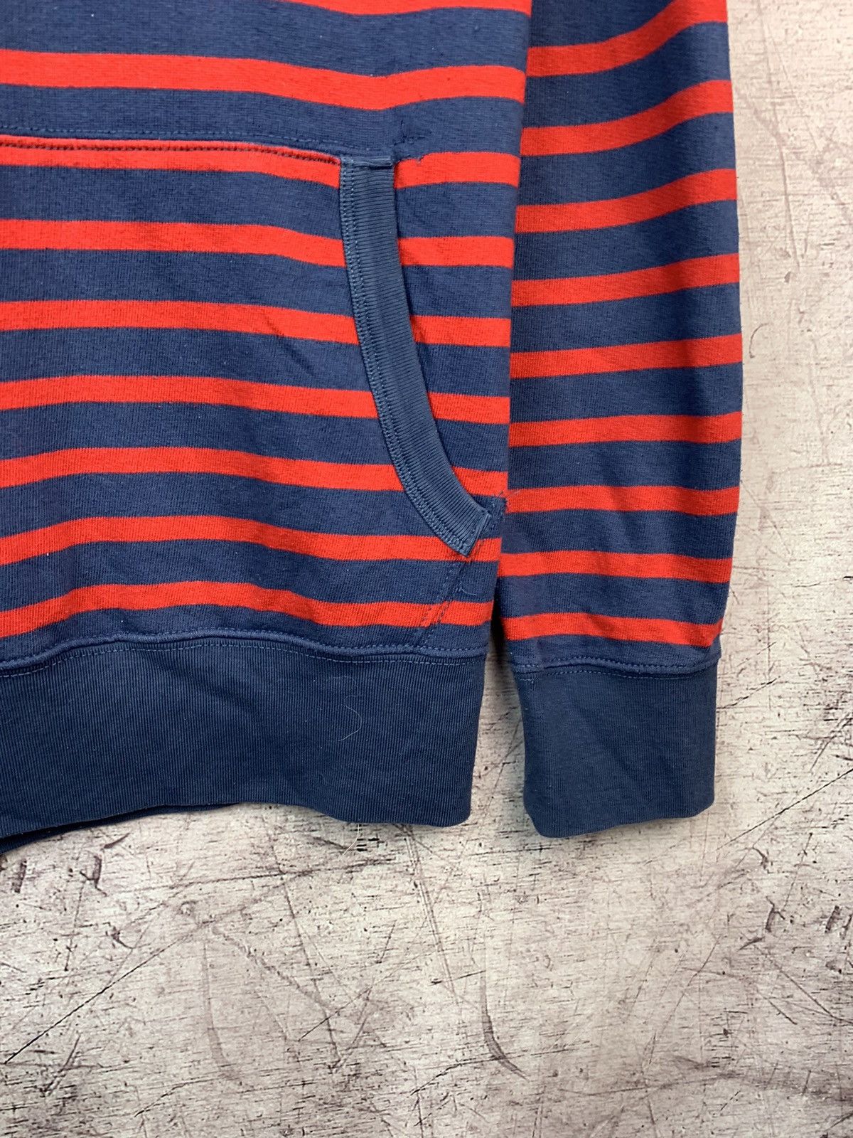 Polo Ralph Lauren × Ralph Lauren Vintage Polo Ralph Lauren Striped Hoodie Size US L / EU 52-54 / 3 - 4 Thumbnail