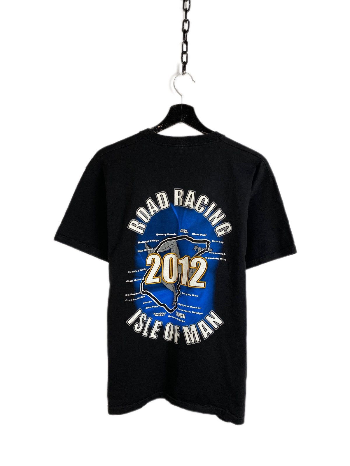Vintage Racing t-shirt Road Racing moto racer Suzuki Size US M / EU 48-50 / 2 - 2 Thumbnail