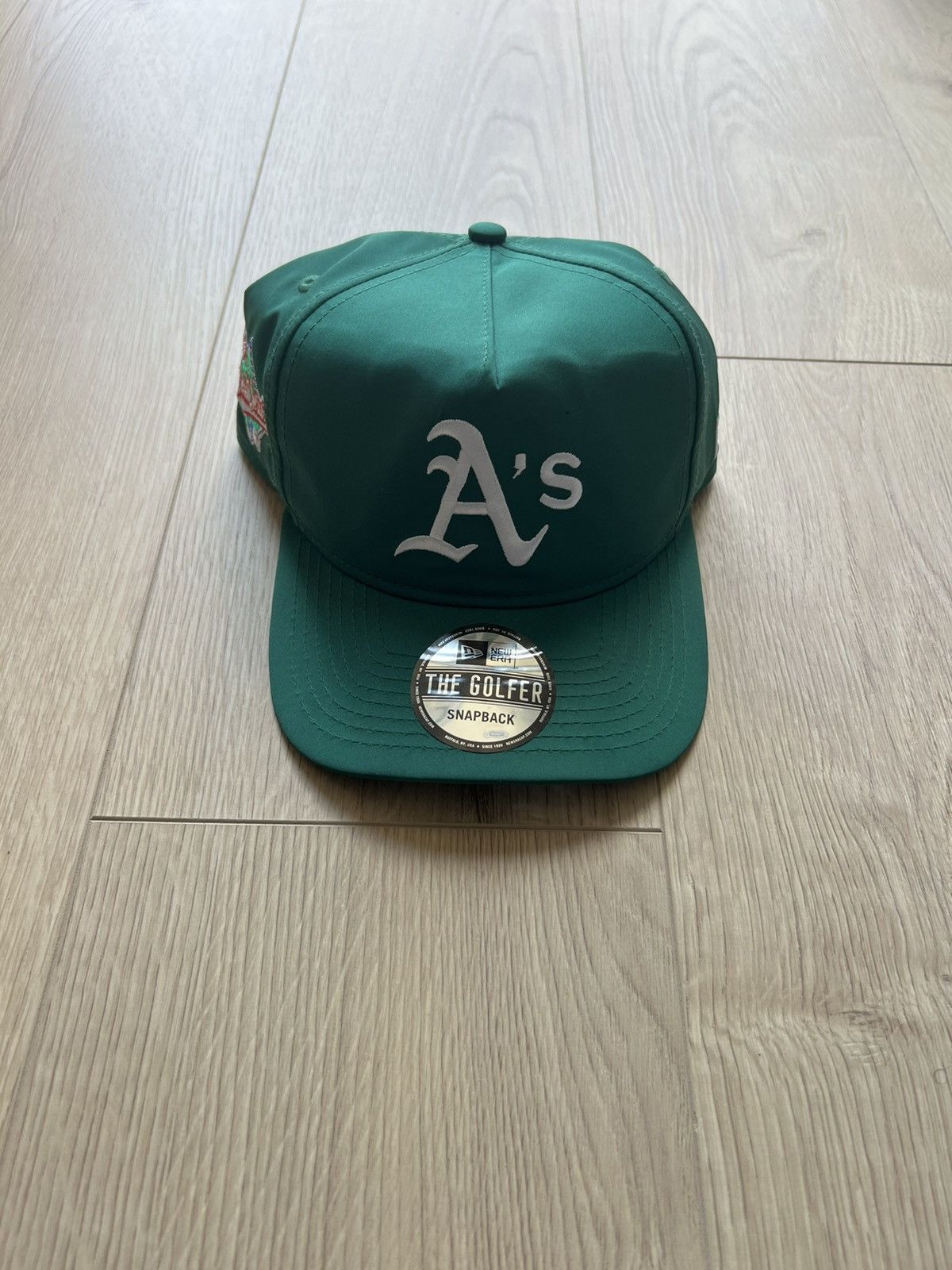 Vintage New Era • Oakland Athletics “Old Golfer” Snapback Hat Grailed