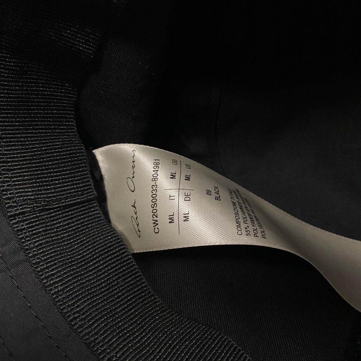Champion × Rick Owens Champion Nylon Bucket Hat Size ONE SIZE - 3 Thumbnail