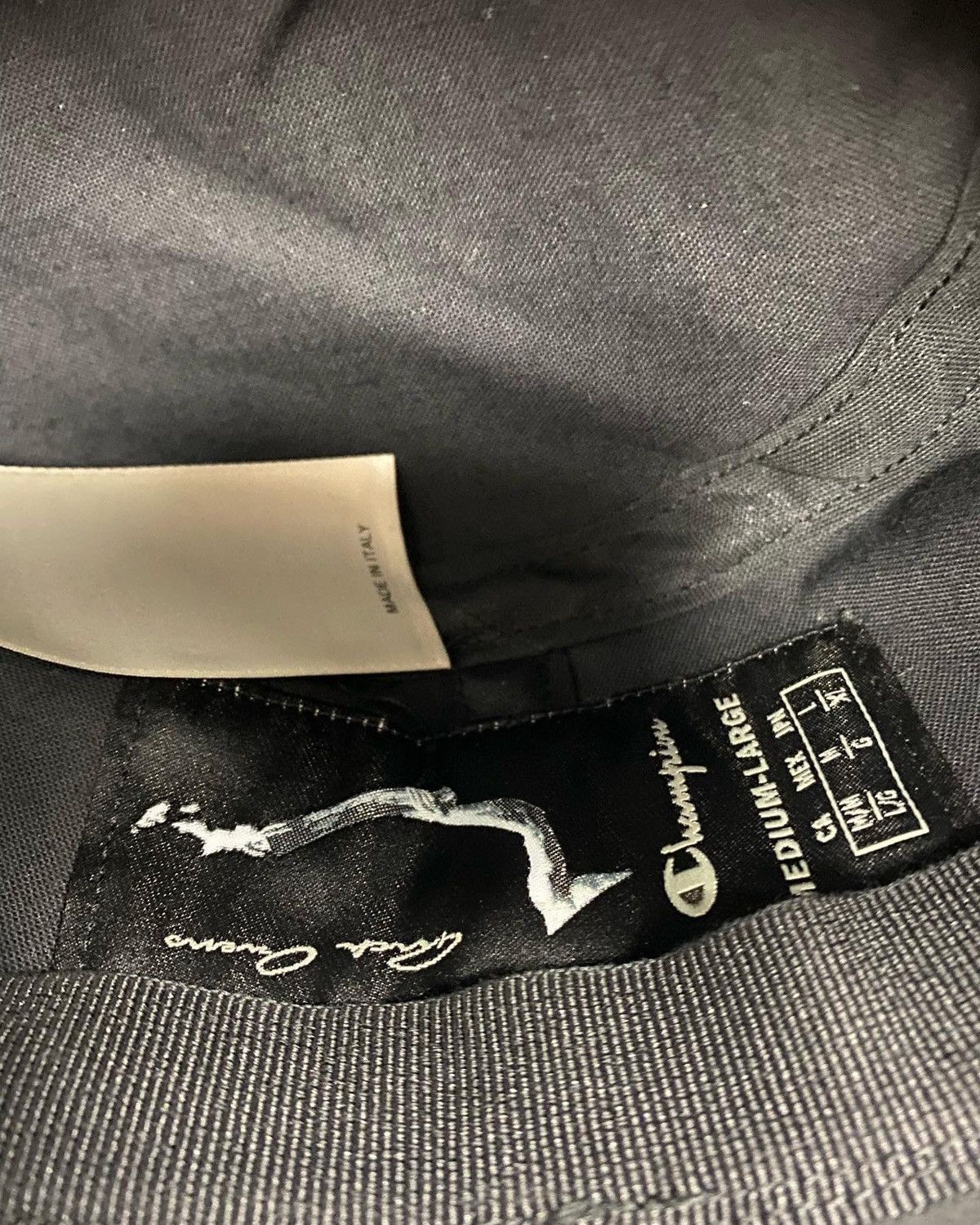 Champion × Rick Owens Champion Nylon Bucket Hat Size ONE SIZE - 4 Thumbnail