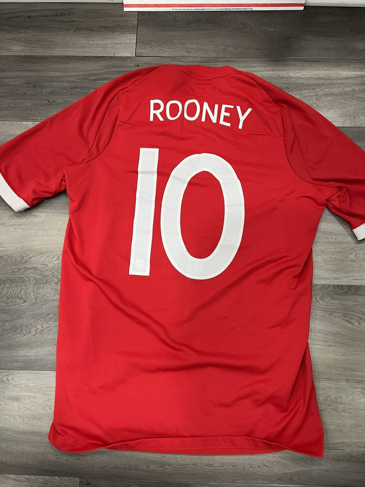 Umbro Umbro England Jersey / Kith Wayne Rooney Size US S / EU 44-46 / 1 - 2 Thumbnail