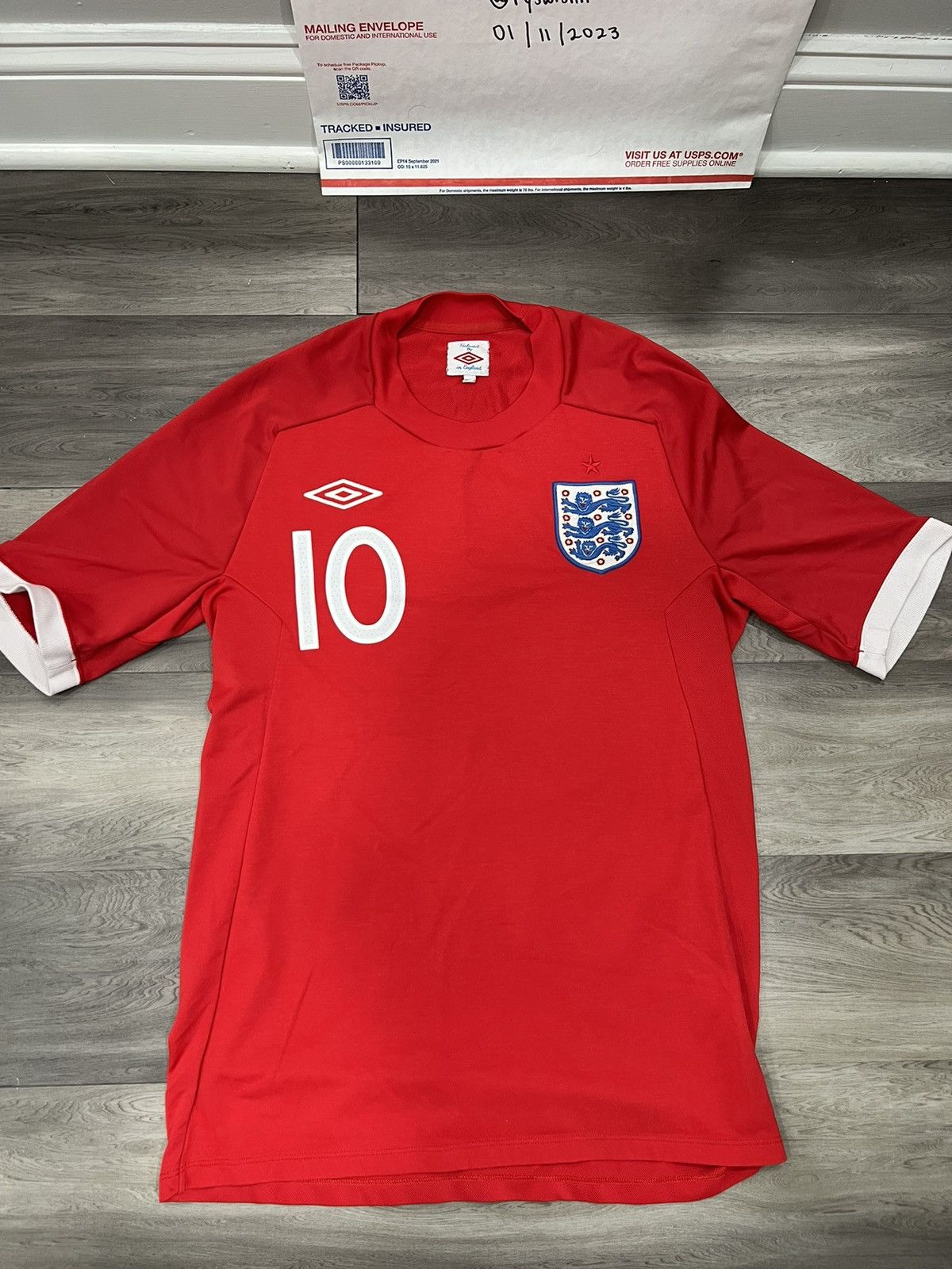 Umbro Umbro England Jersey / Kith Wayne Rooney Size US S / EU 44-46 / 1 - 1 Thumbnail