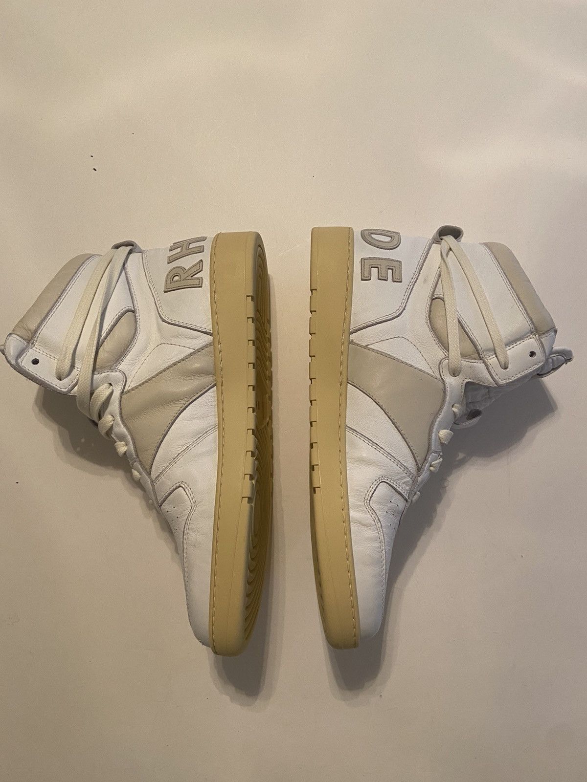 Rhude Rhude mens rhecess sneaker hightop Size US 8 / EU 41 - 3 Thumbnail