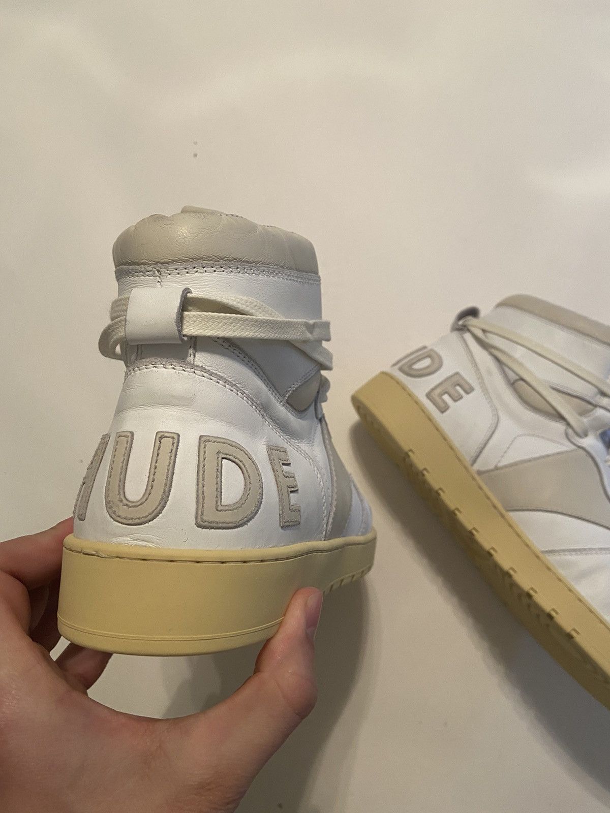 Rhude Rhude mens rhecess sneaker hightop Size US 8 / EU 41 - 7 Thumbnail