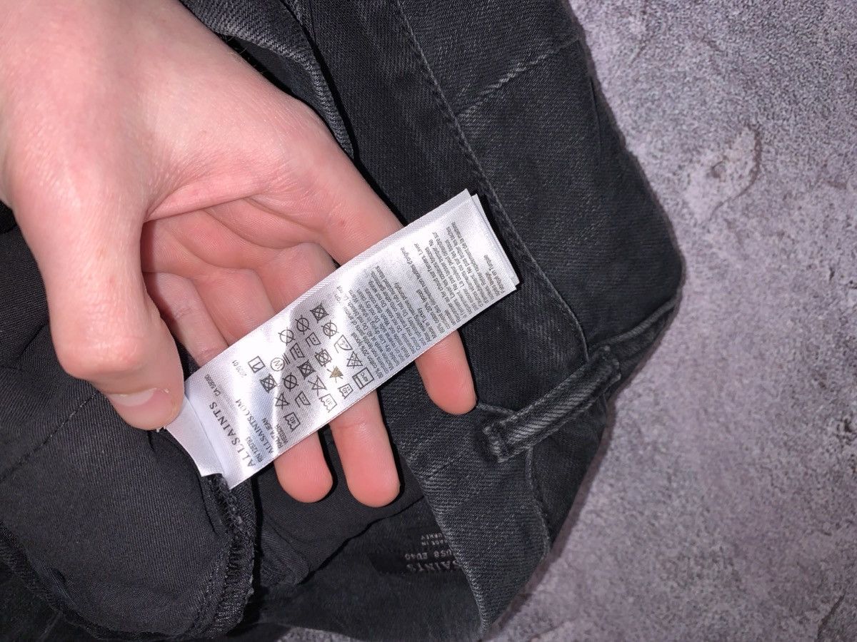 Allsaints × Vintage Allsaints wmns denim pants jeans chinos mom trouser Size 30" / US 8 / IT 44 - 8 Thumbnail