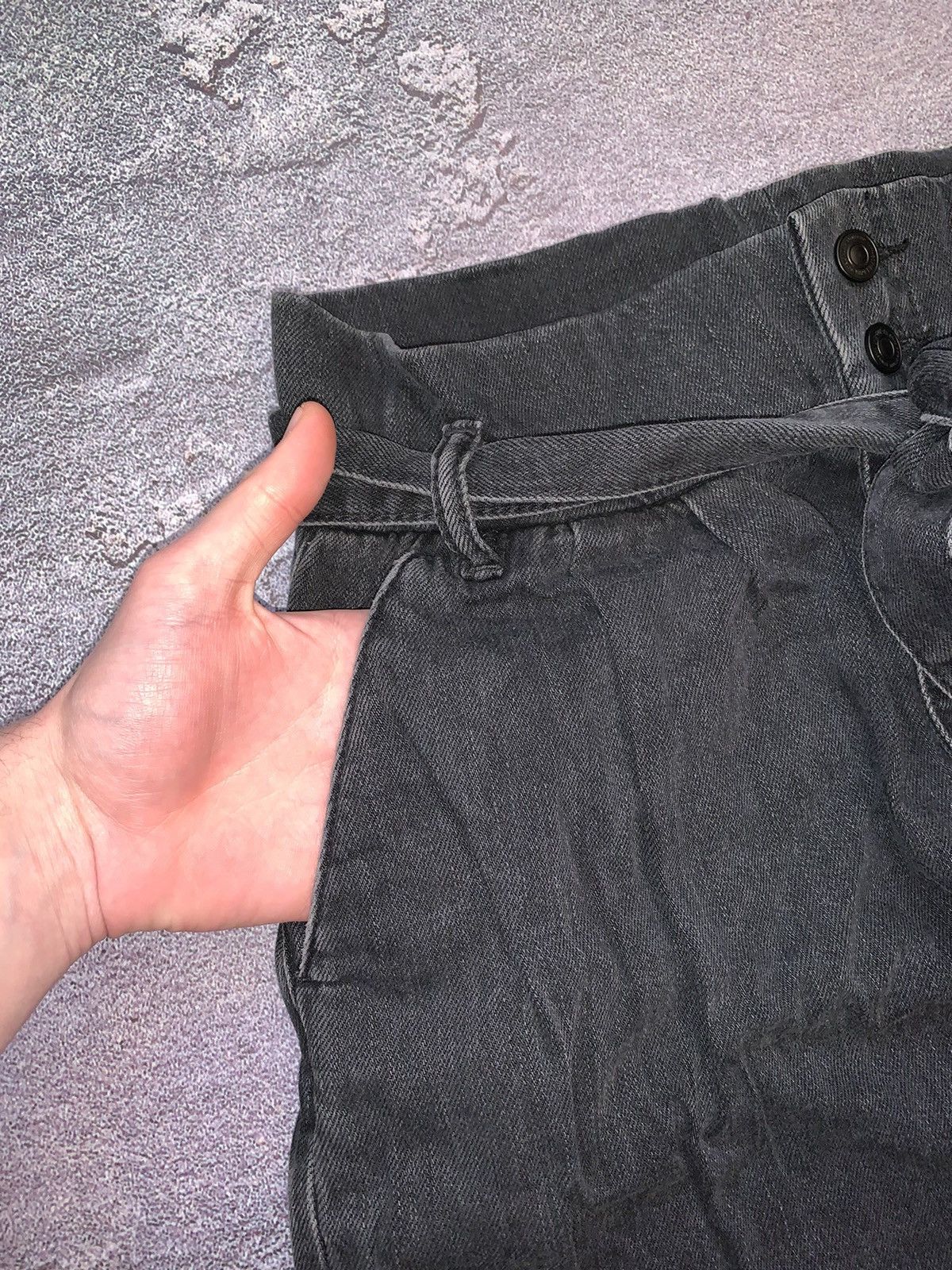 Allsaints × Vintage Allsaints wmns denim pants jeans chinos mom trouser Size 30" / US 8 / IT 44 - 4 Thumbnail