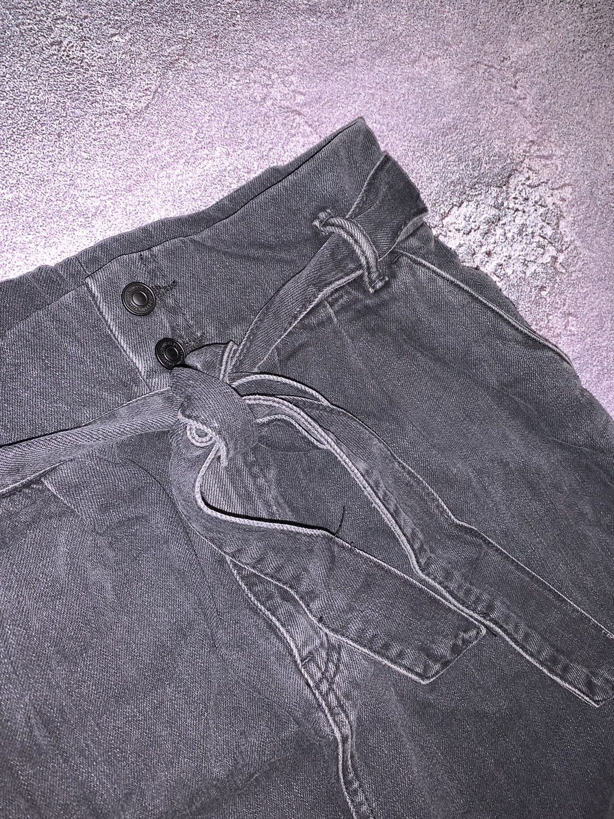 Allsaints × Vintage Allsaints wmns denim pants jeans chinos mom trouser Size 30" / US 8 / IT 44 - 5 Thumbnail