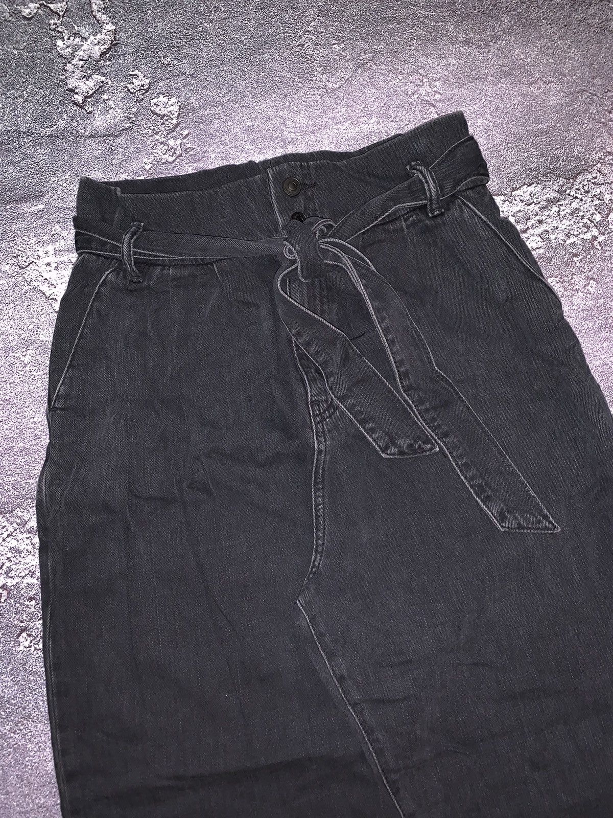 Allsaints × Vintage Allsaints wmns denim pants jeans chinos mom trouser Size 30" / US 8 / IT 44 - 3 Thumbnail