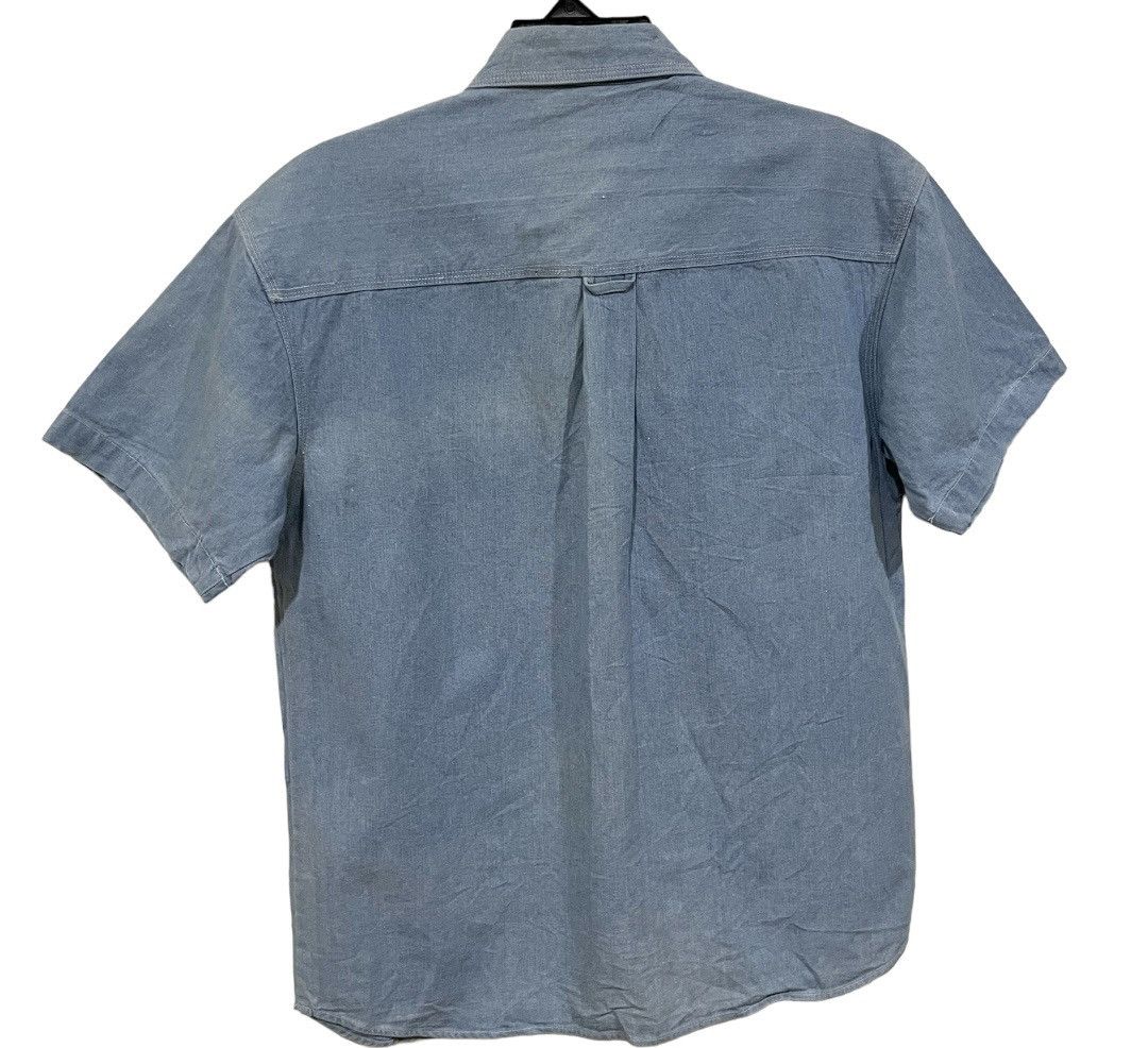 Other Rare💥Polo Ground Workwear Denim Shirts Size US XL / EU 56 / 4 - 7 Thumbnail