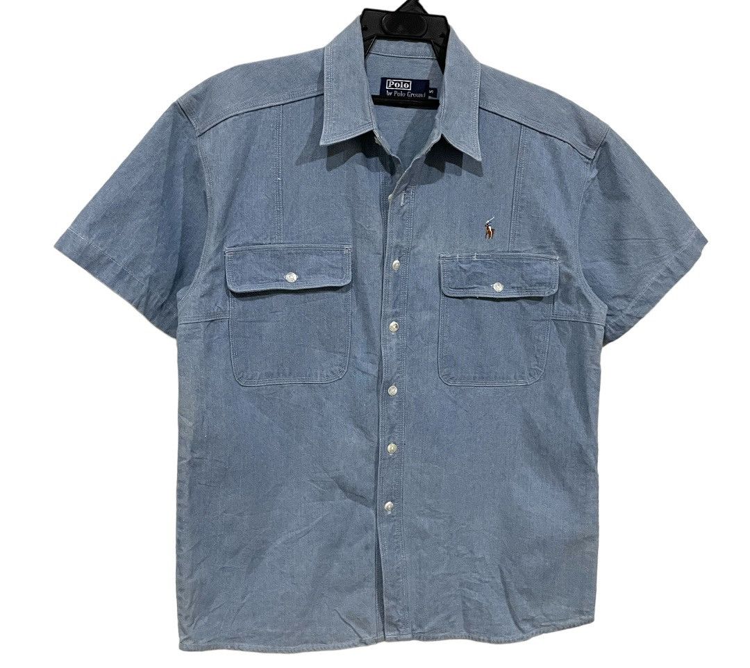 Polo Ralph Lauren × Vintage × Workers Rare?Polo Ground Workwear 
