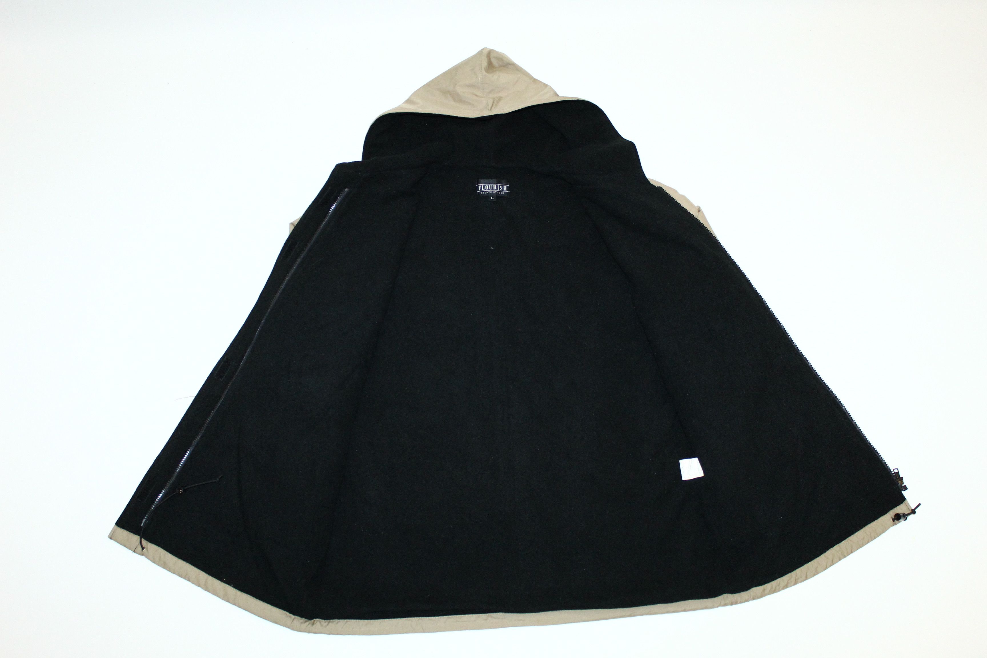 Japanese Brand 🔥 Sakuraya Shoji Flourish Studio Japan Fleece Lined Jacket Size US L / EU 52-54 / 3 - 3 Thumbnail