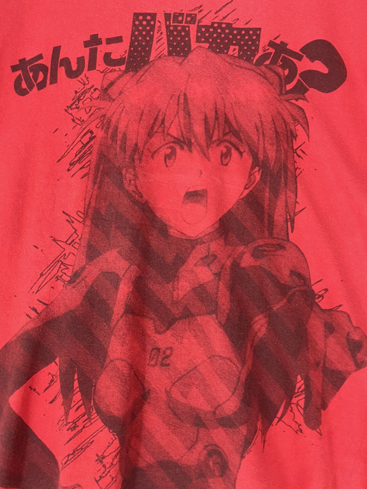 Anime × Japanese Brand × Vintage Vintage rare Evangelion Asuka Langley Soryu Size US M / EU 48-50 / 2 - 3 Thumbnail