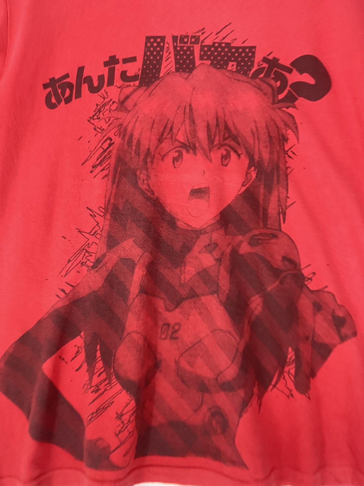 Anime × Japanese Brand × Vintage Vintage rare Evangelion Asuka Langley Soryu Size US M / EU 48-50 / 2 - 2 Thumbnail