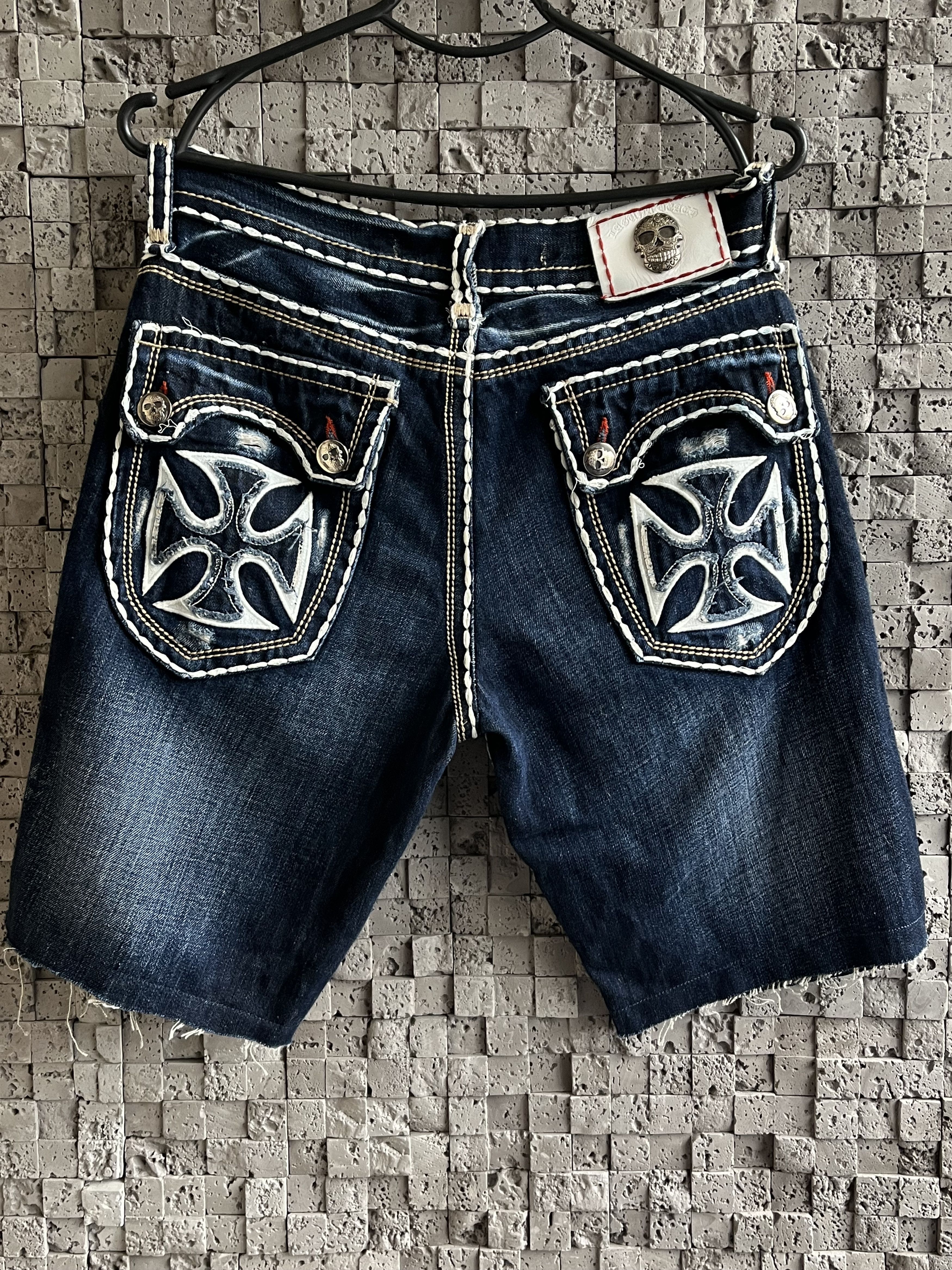 Japanese Brand Laguna Beach Embroidered Vintage Shorts, White Stitching Size US 30 / EU 46 - 10 Thumbnail