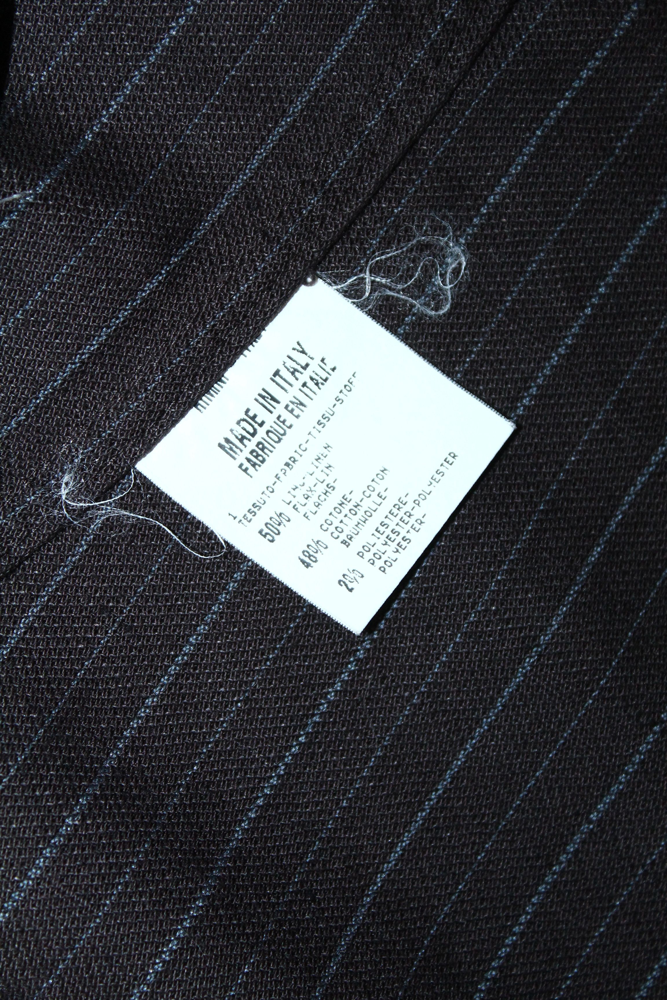 Marithe + Francois Girbaud VTG🔥 Marithe Francois Girbaud Hickory Denim Jacket Size US L / EU 52-54 / 3 - 8 Thumbnail