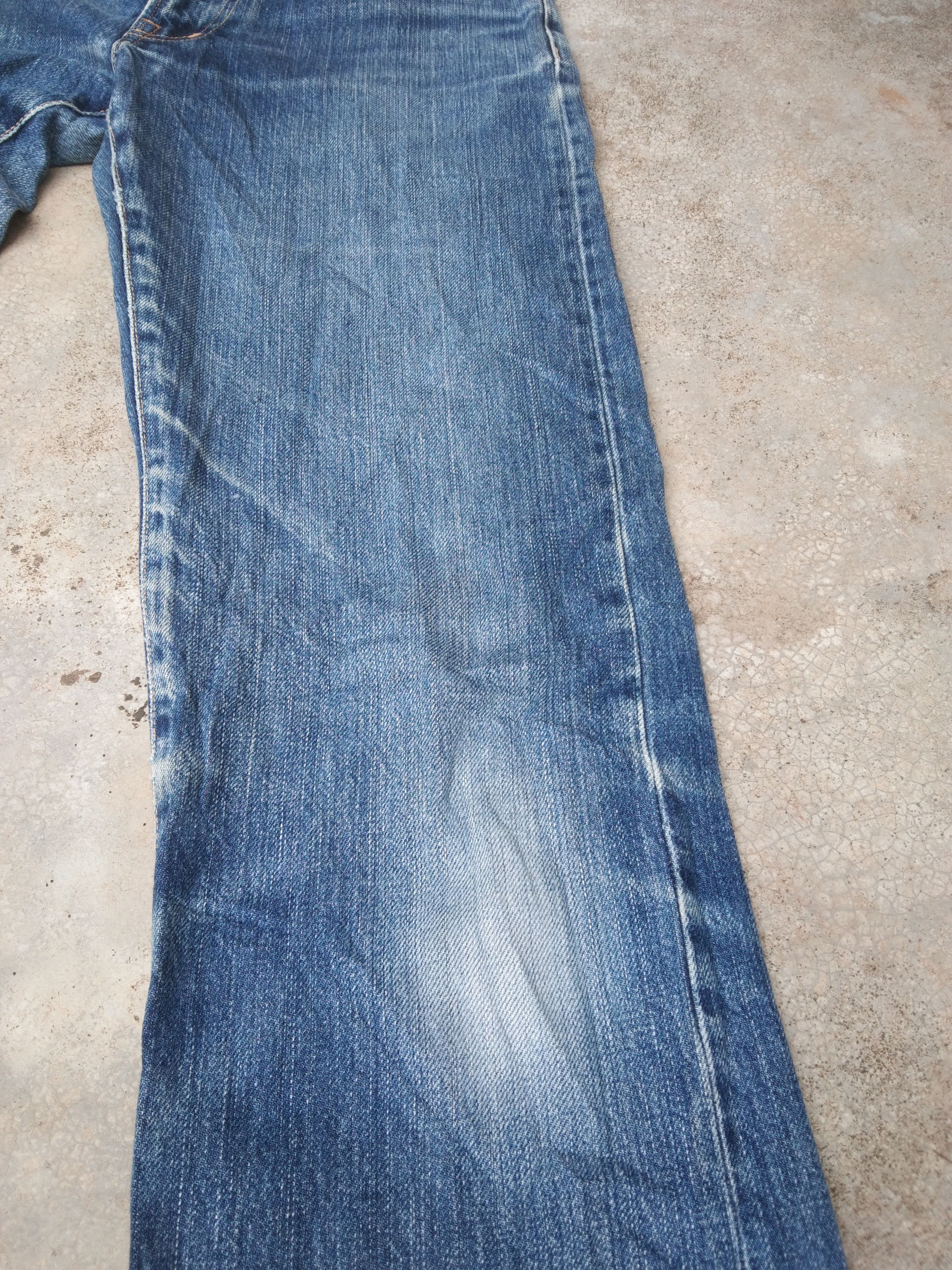 Japanese Brand Vintage HR Market Faded Distressed Jeans 29x31 Size US 29 - 8 Thumbnail