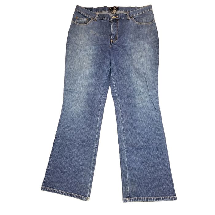 Custom New York And Company Bootcut Sz 14 Petite Jeans Women Grailed