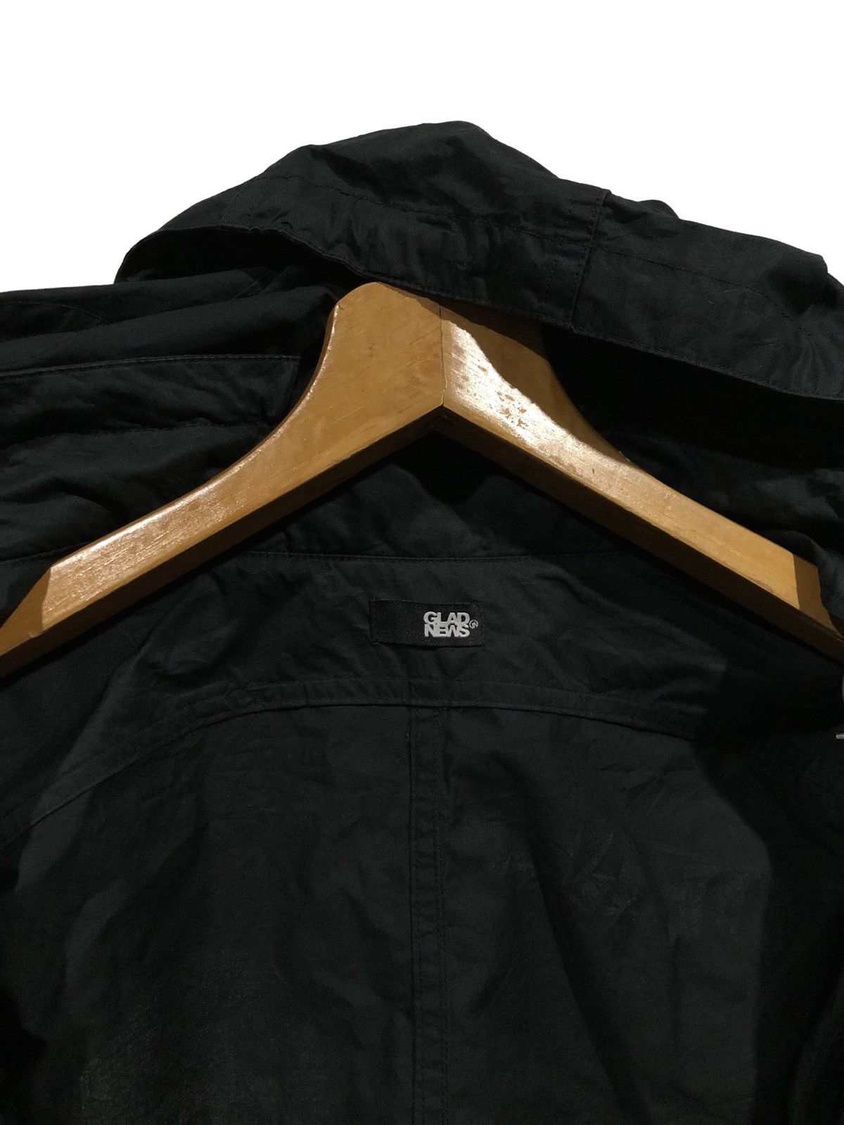 Glad News Utility Cropped Jacket Hoodie