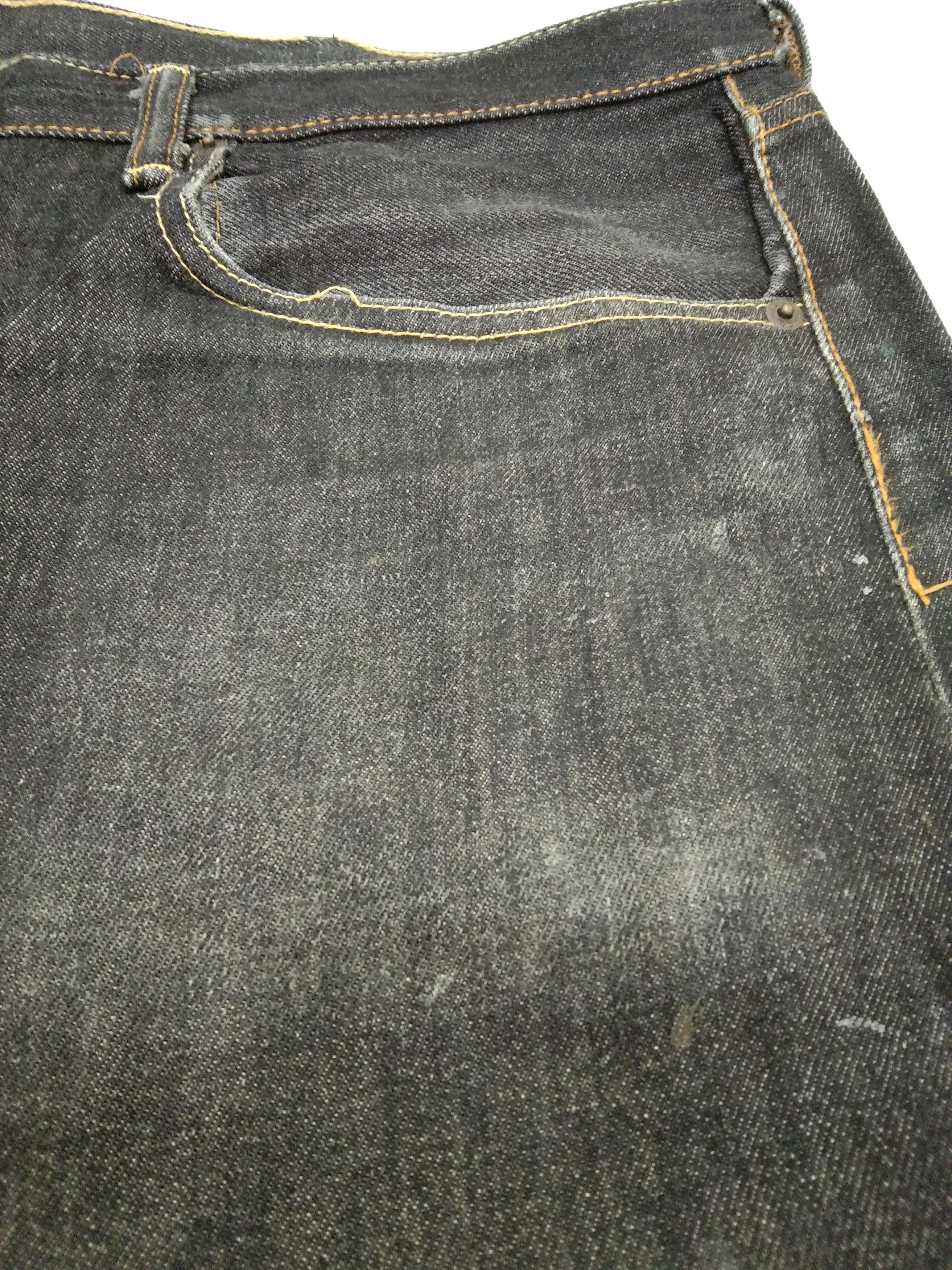 Levi's × Vintage Vintage Levis 501 Grey Straight Leg Distressed Jeans 40x32 Size US 40 / EU 56 - 5 Thumbnail