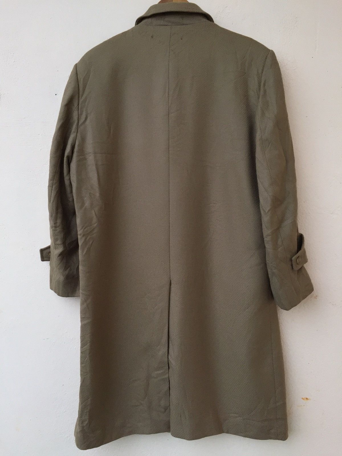 Yves Saint Laurent Yves Saint Laurent Wool Trench Coat Size US L / EU 52-54 / 3 - 2 Thumbnail