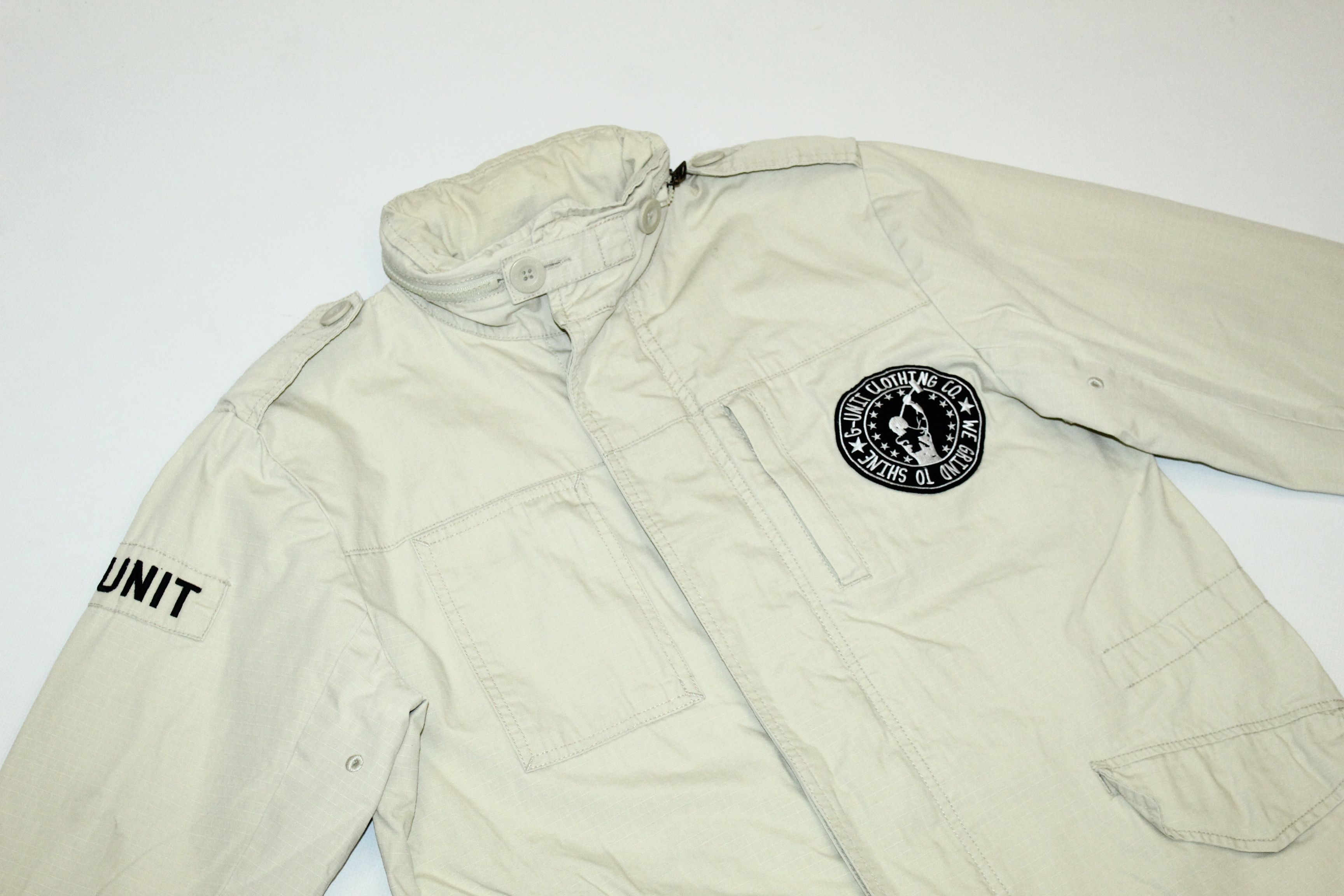 G-Unit 💥RARE VTG G-Unit Block Pride Ripstop Military Jacket Size US M / EU 48-50 / 2 - 4 Thumbnail