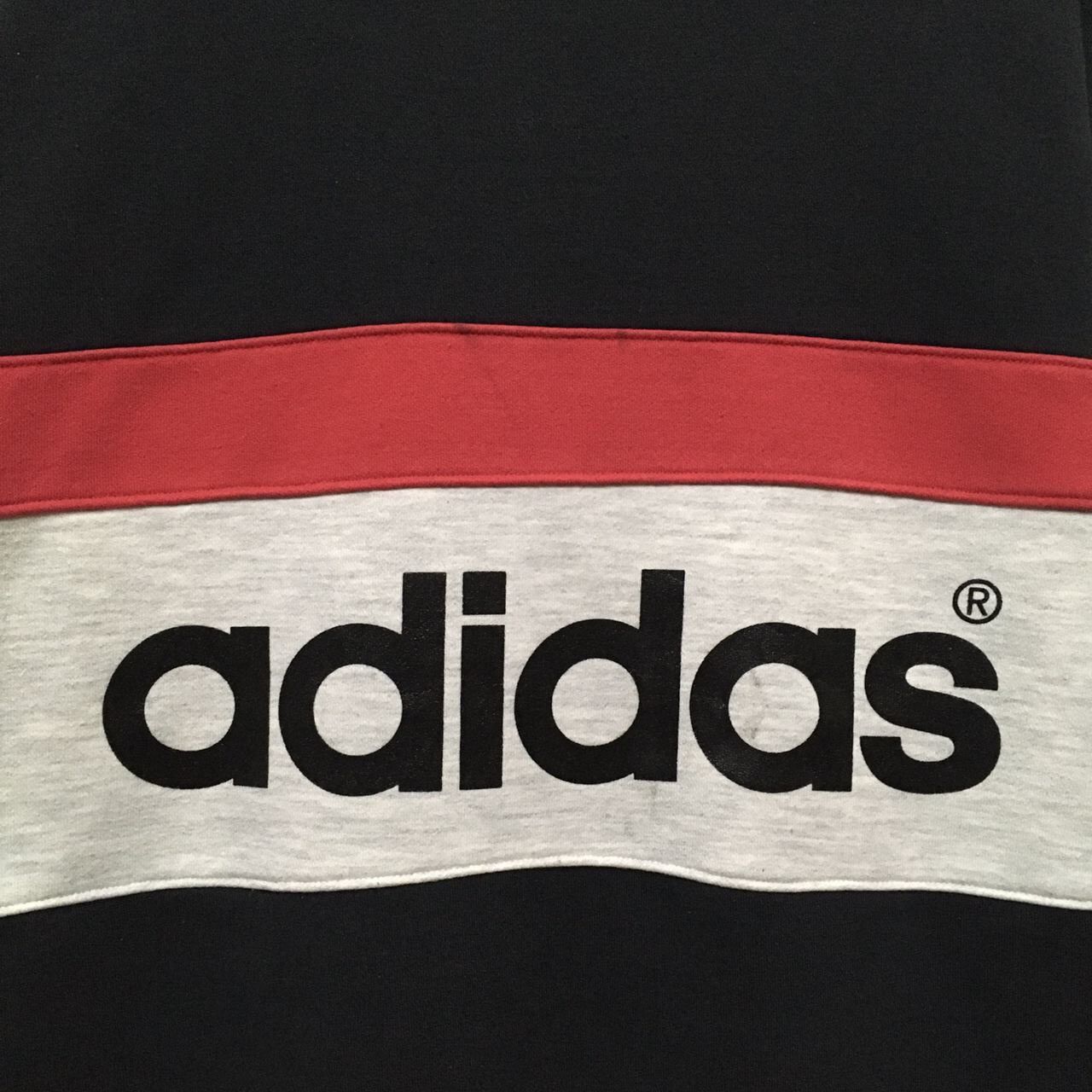 Adidas Vintage ADIDAS Streetwear Big Logo Sweatshirt Size US L / EU 52-54 / 3 - 6 Thumbnail