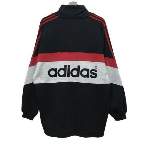 Adidas Vintage ADIDAS Streetwear Big Logo Sweatshirt Size US L / EU 52-54 / 3 - 1 Thumbnail