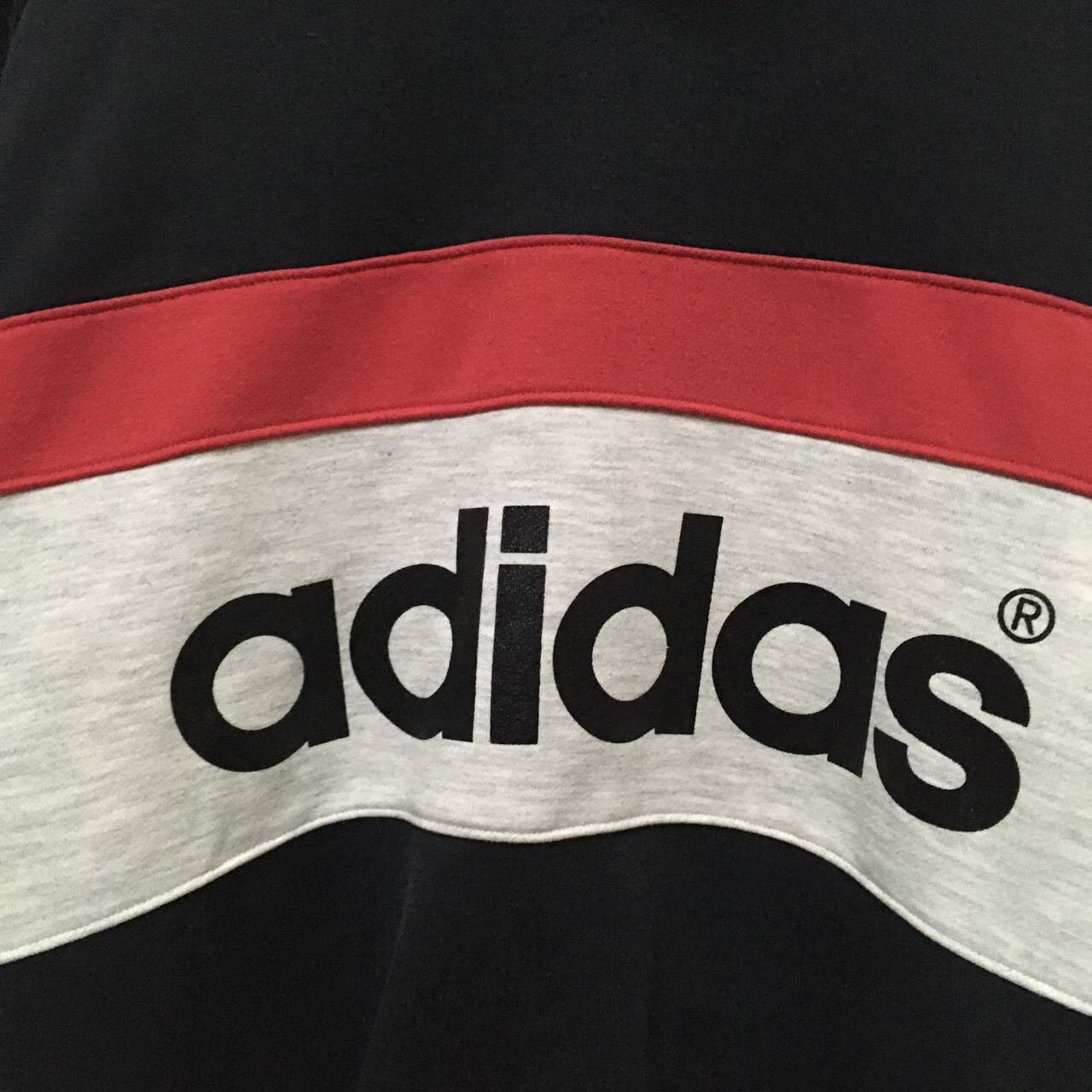 Adidas Vintage ADIDAS Streetwear Big Logo Sweatshirt Size US L / EU 52-54 / 3 - 3 Thumbnail