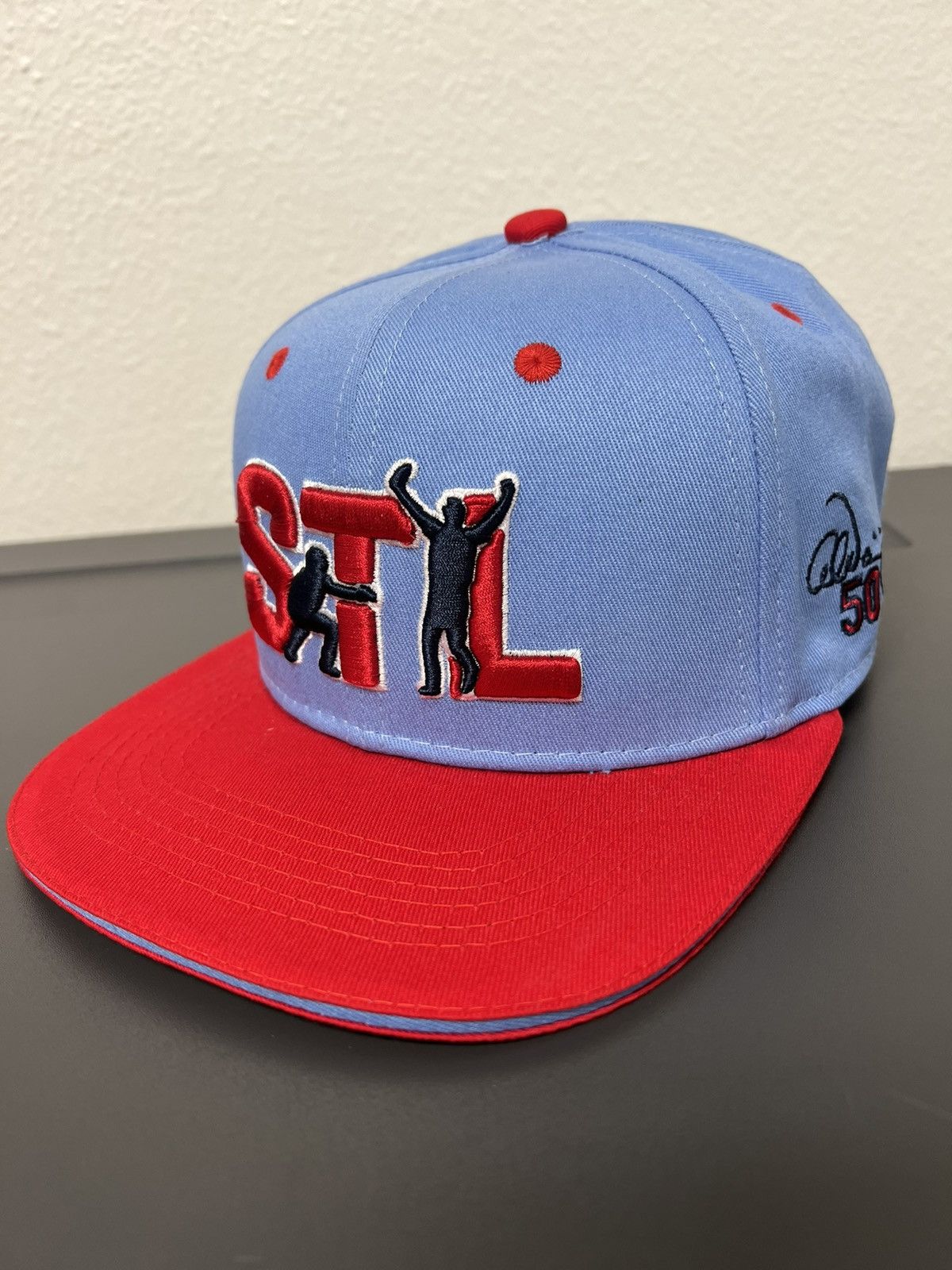 St Louis Cardinals Molina Wainwright Hat Stadium Giveaway