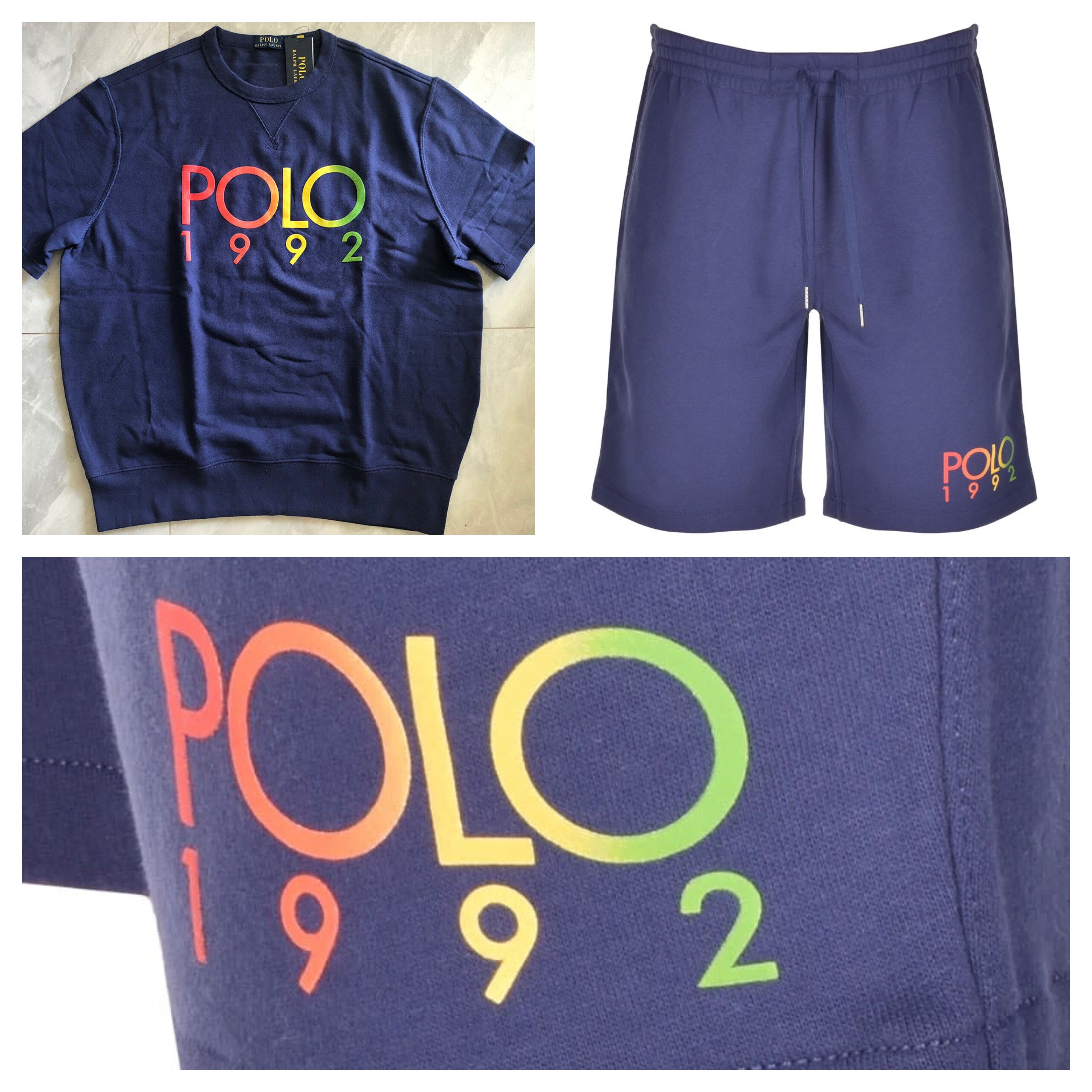 Polo Ralph Lauren Polo Ralph Lauren Fleece Polo 1992 Sweatshirt Set XXL Size US XXL / EU 58 / 5 - 1 Thumbnail