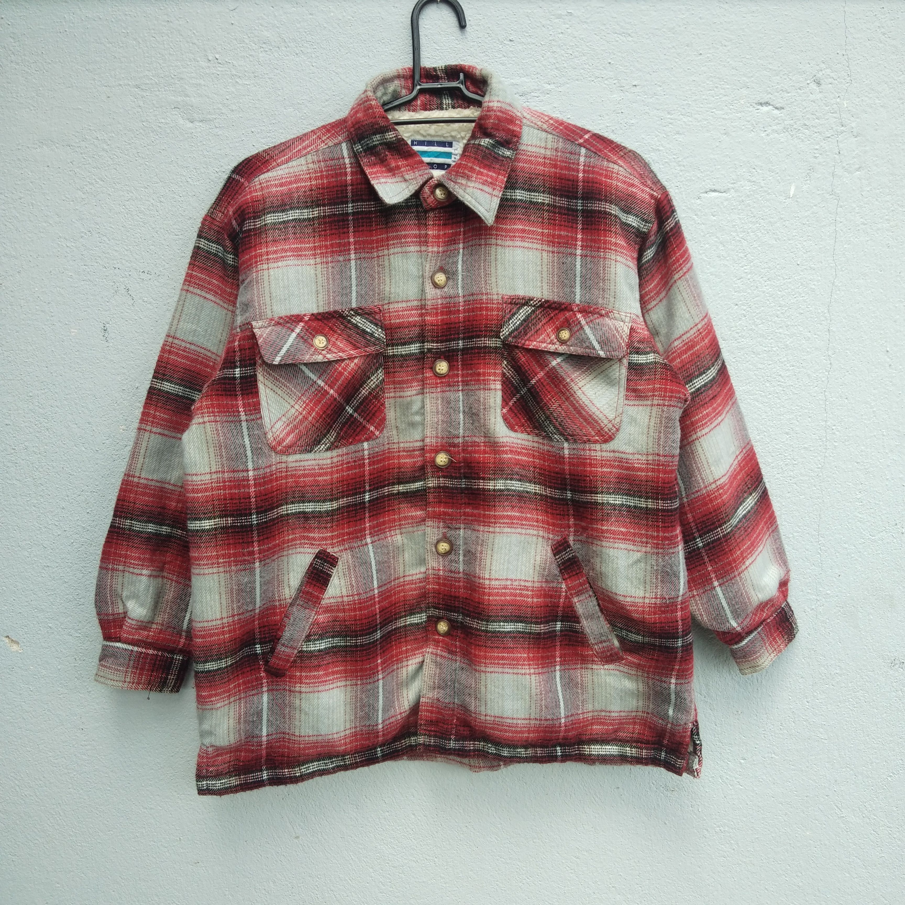 Hill Crop Fleece Jacket Button 4 Pocket