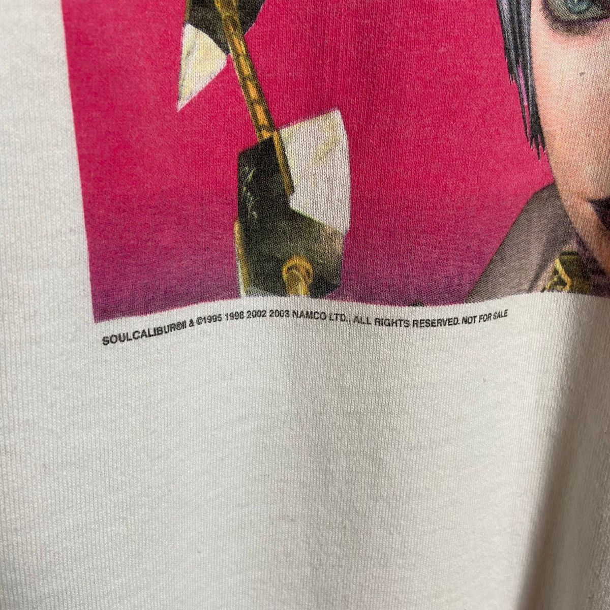 Playstation Vintage 00s Soul Calibur Namco Game T Shirt / Graphic Tee Size US XL / EU 56 / 4 - 4 Thumbnail