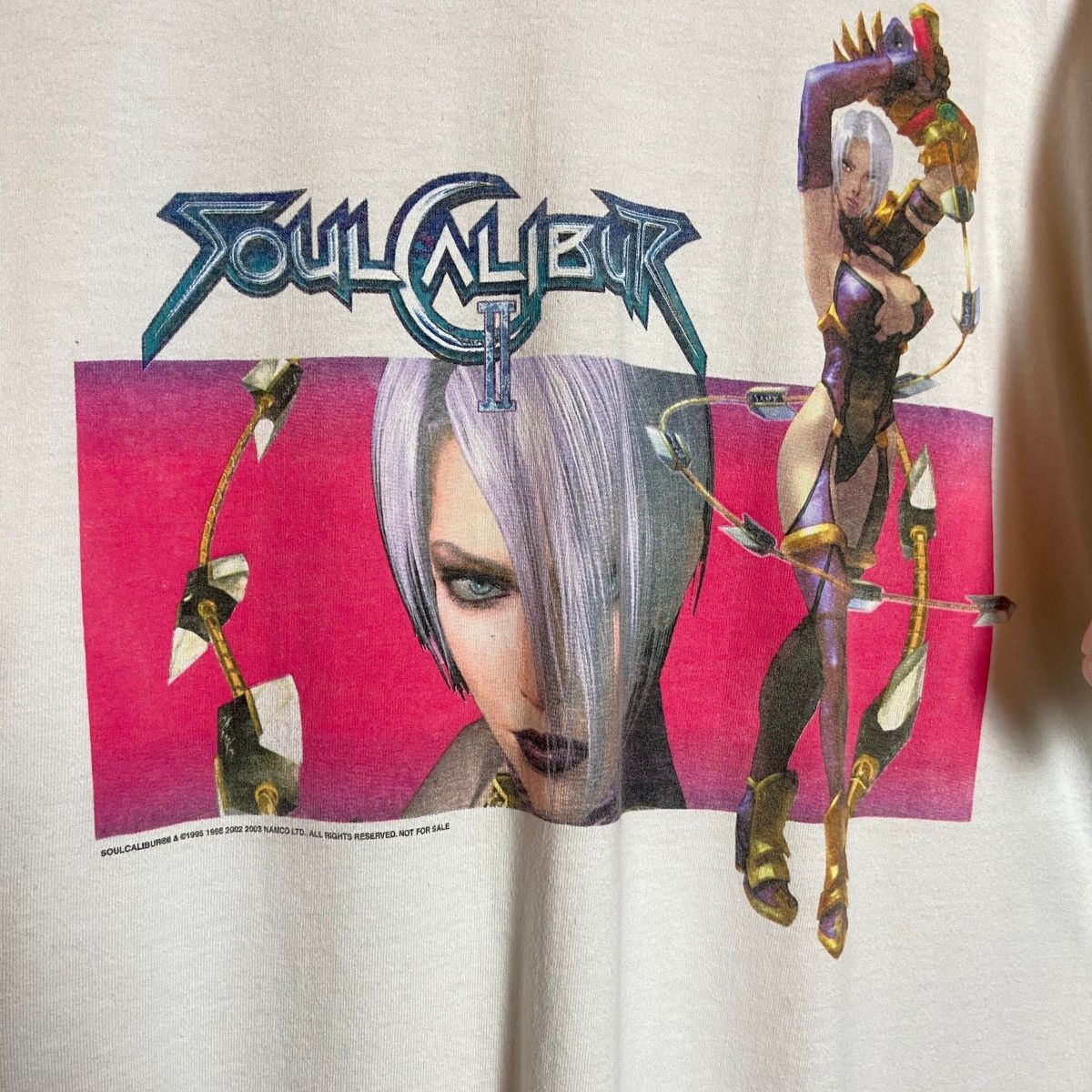 Playstation Vintage 00s Soul Calibur Namco Game T Shirt / Graphic Tee Size US XL / EU 56 / 4 - 3 Thumbnail