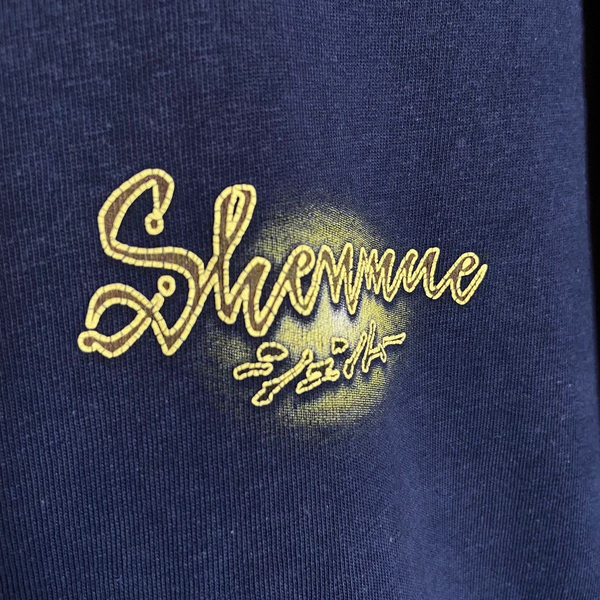 Playstation Vintage 90s Shenmue Sega Playstation Game T-Shirt Size US XL / EU 56 / 4 - 5 Thumbnail