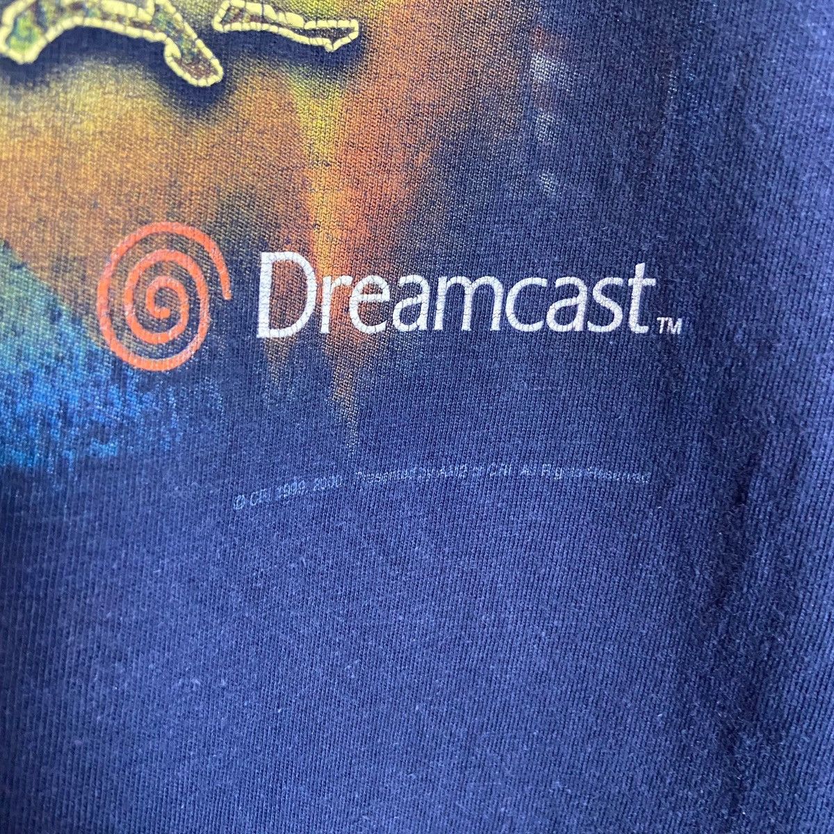 Playstation Vintage 90s Shenmue Sega Playstation Game T-Shirt Size US XL / EU 56 / 4 - 4 Thumbnail