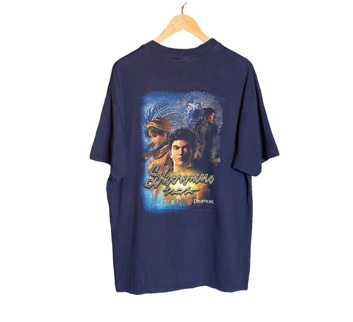 Playstation Vintage 90s Shenmue Sega Playstation Game T-Shirt Size US XL / EU 56 / 4 - 1 Thumbnail